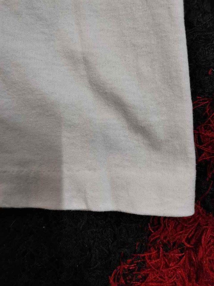 Hanes VINTAGE 80S WHITE PLAIN HANES TAG Size US L / EU 52-54 / 3 - 5 Thumbnail