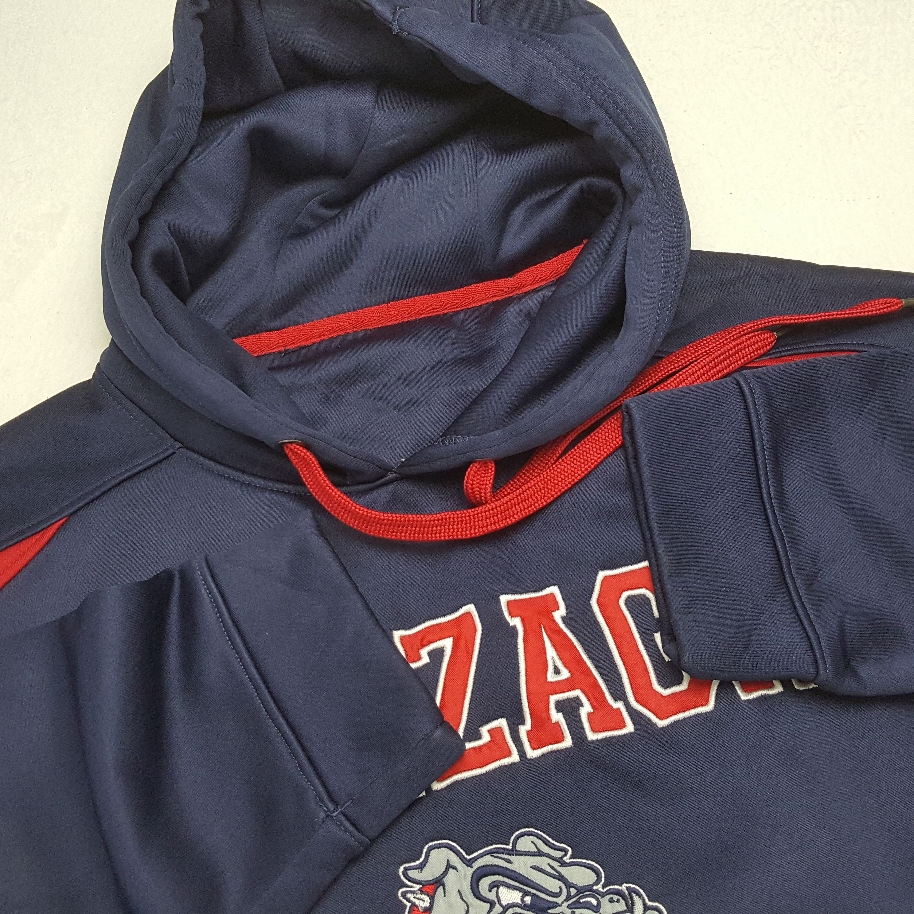NFL × Vintage GONZAGA Football Team Hoodies Size US XL / EU 56 / 4 - 8 Thumbnail