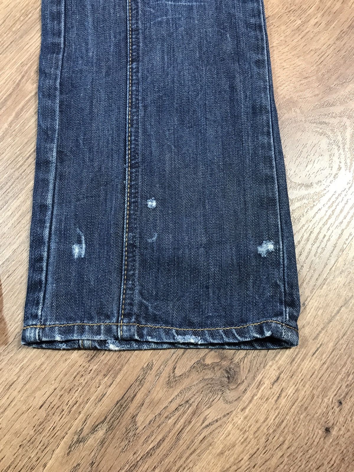 Japanese Brand Vintage Distressed Denim Pants Jeans Size US 36 / EU 52 - 3 Thumbnail