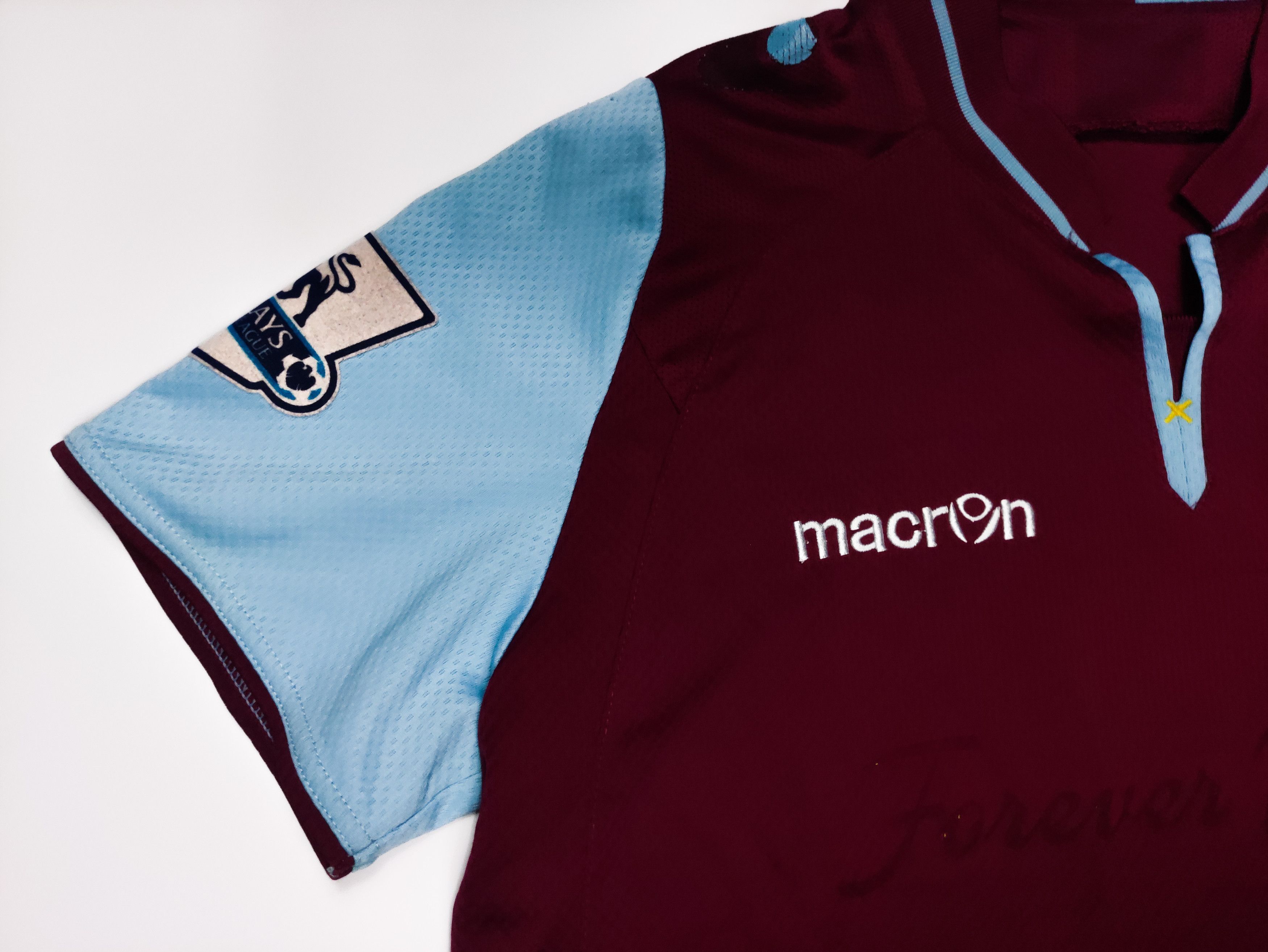 Macron Nolan #4 West Ham United 2012 2013 Macron Home Shirt Kit Size US XXS / EU 40 - 13 Thumbnail