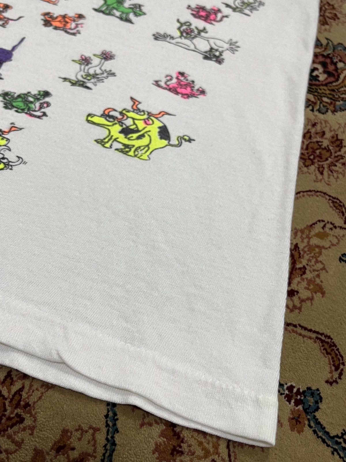 Vintage Vintage 90s Animal Sex Humor Art Distressed T-Shirt Size US L / EU 52-54 / 3 - 8 Thumbnail