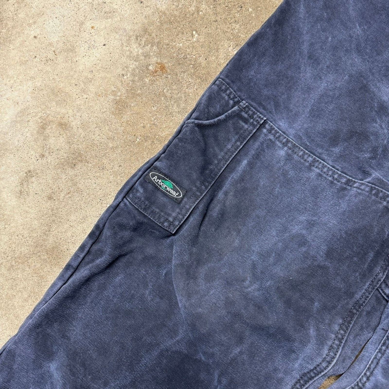 Vintage Vintage Arbor Wear Faded Washed Double Knee Pants ERD Grunge Size US 32 / EU 48 - 4 Thumbnail