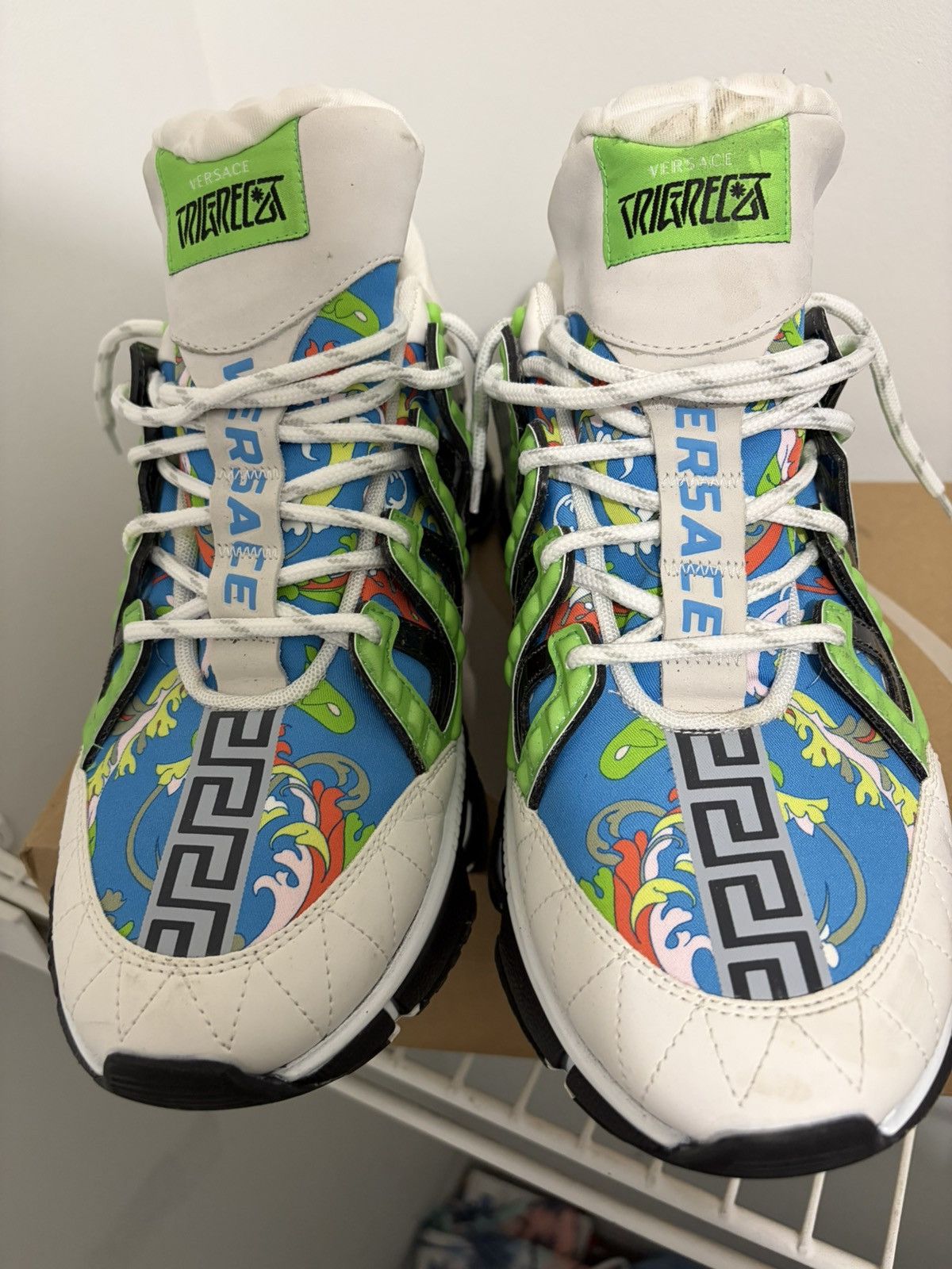 Versace Versace Trigreca Sneakers Size US 12 / EU 45 - 2 Thumbnail