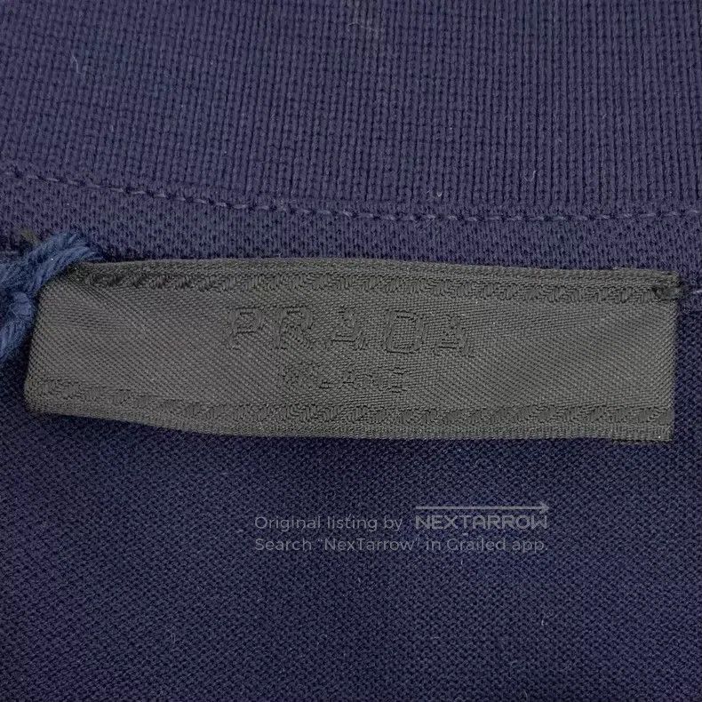 Prada Prada Dark blue cotton lapel single-breasted short-sleeved Size US M / EU 48-50 / 2 - 5 Thumbnail