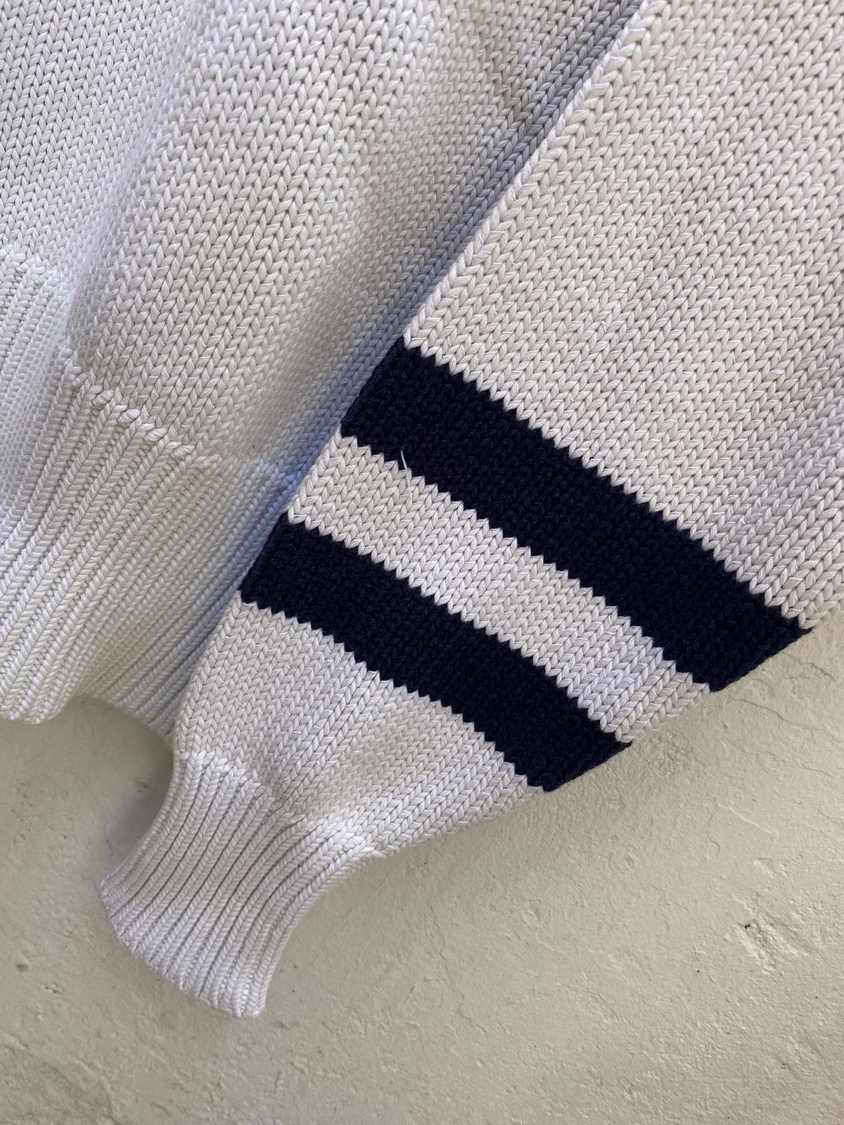 Polo Ralph Lauren Polo Ralph Lauren Anniversary Crossflags 1987 Knit Sweater Size US L / EU 52-54 / 3 - 4 Thumbnail