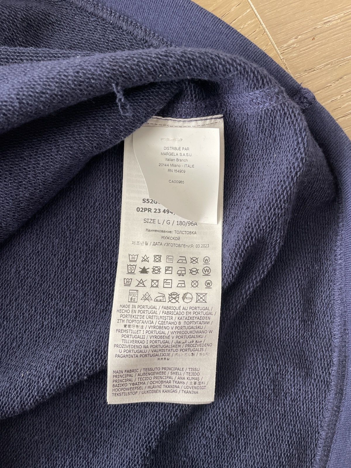 Maison Margiela Maison Margiela MM6 Mock Neck Sweater Size US L / EU 52-54 / 3 - 5 Thumbnail