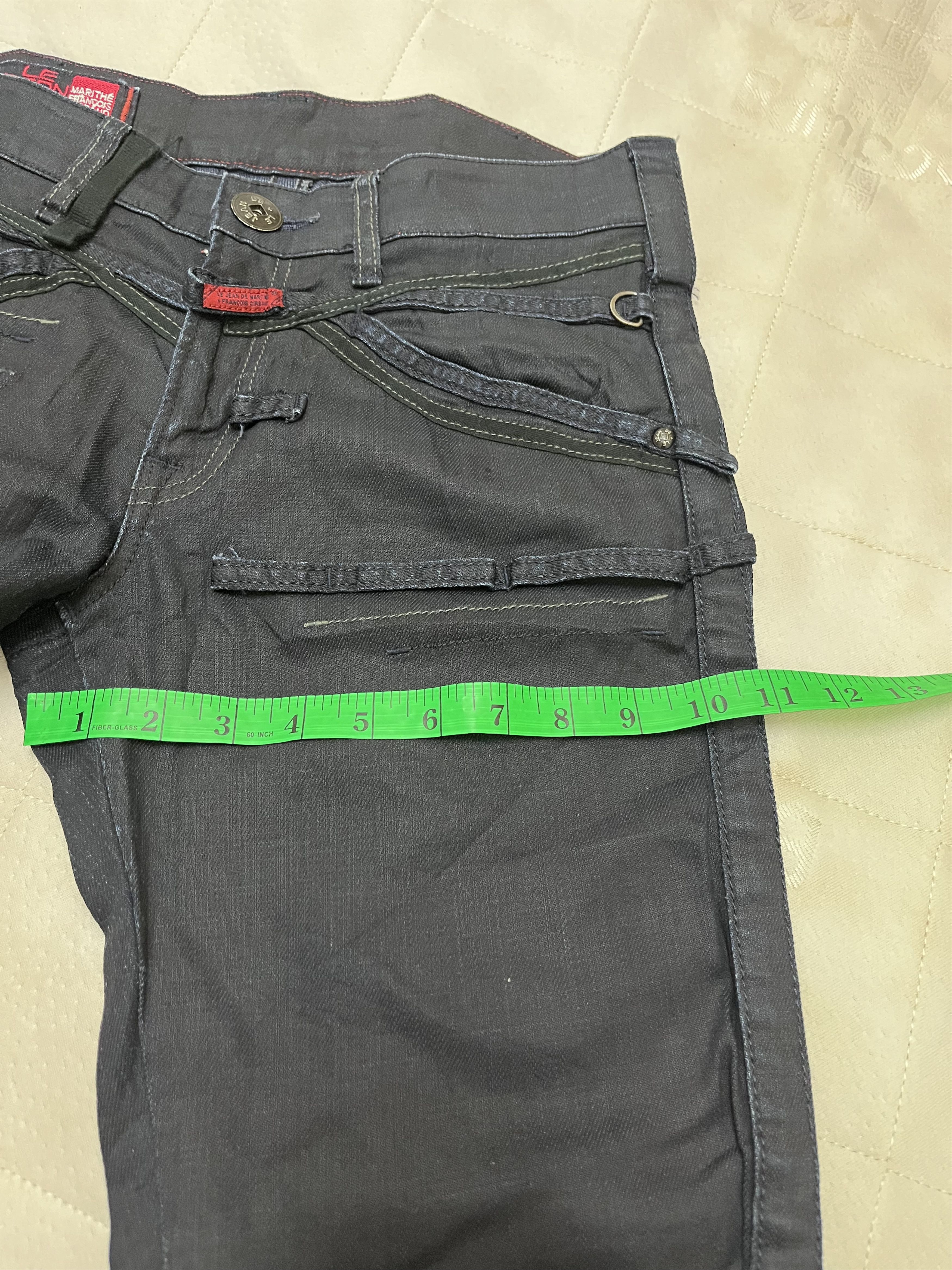Marithe + Francois Girbaud Marithe Francois Waxed Bondage Denim Size US 32 / EU 48 - 9 Thumbnail
