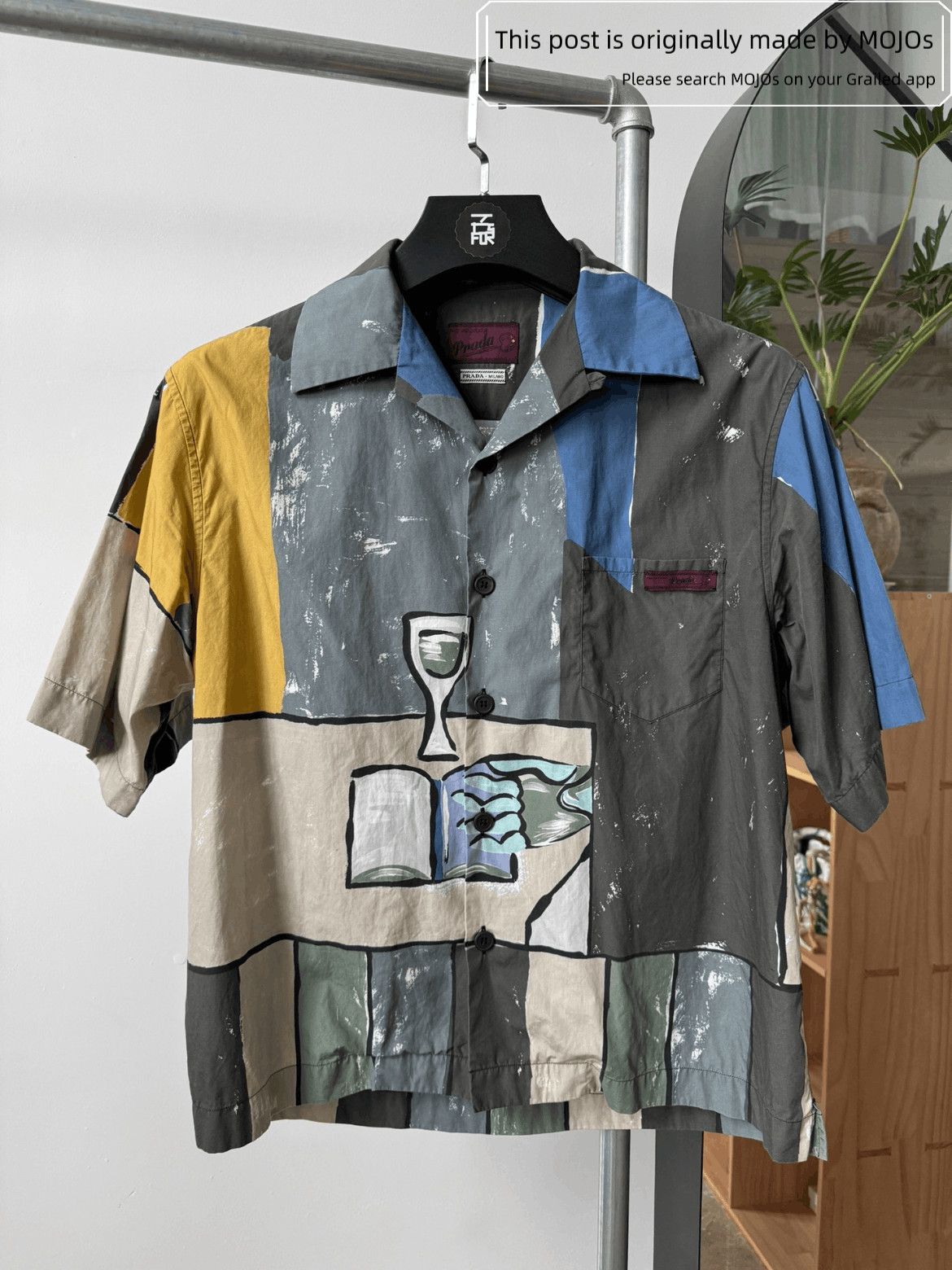 Prada Prada 16SS Painting Shirt Size US M / EU 48-50 / 2 - 1 Thumbnail