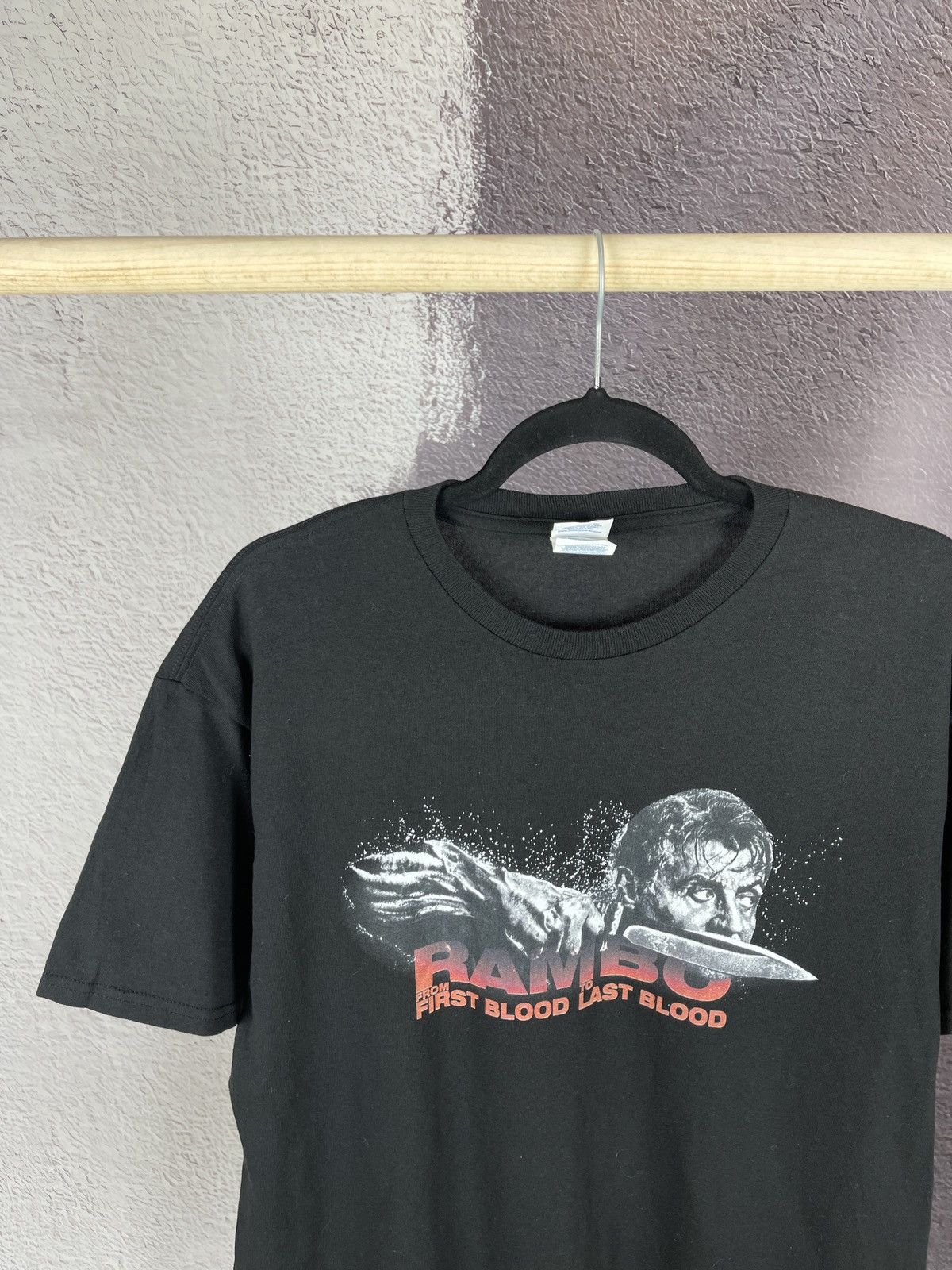 Delta Delta vintage y2k Rambo from first blood to last blood tee Size US L / EU 52-54 / 3 - 3 Thumbnail