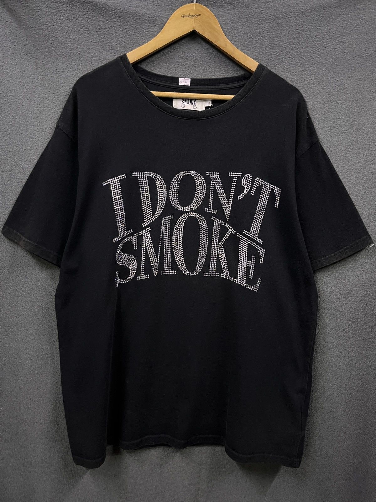 Other I DONT SMOKE SEAROVSKI TSHIRT Size US XL / EU 56 / 4 - 1 Thumbnail