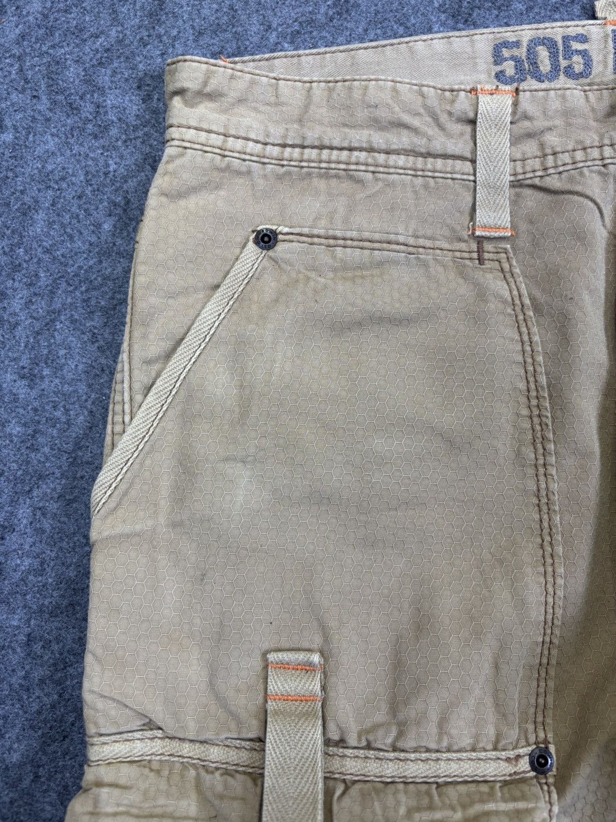 Edwin EDWIN CUTTING EDGE Hexagon Fabric Mutipocket Cargo Pant F790 Size US 32 / EU 48 - 10 Thumbnail