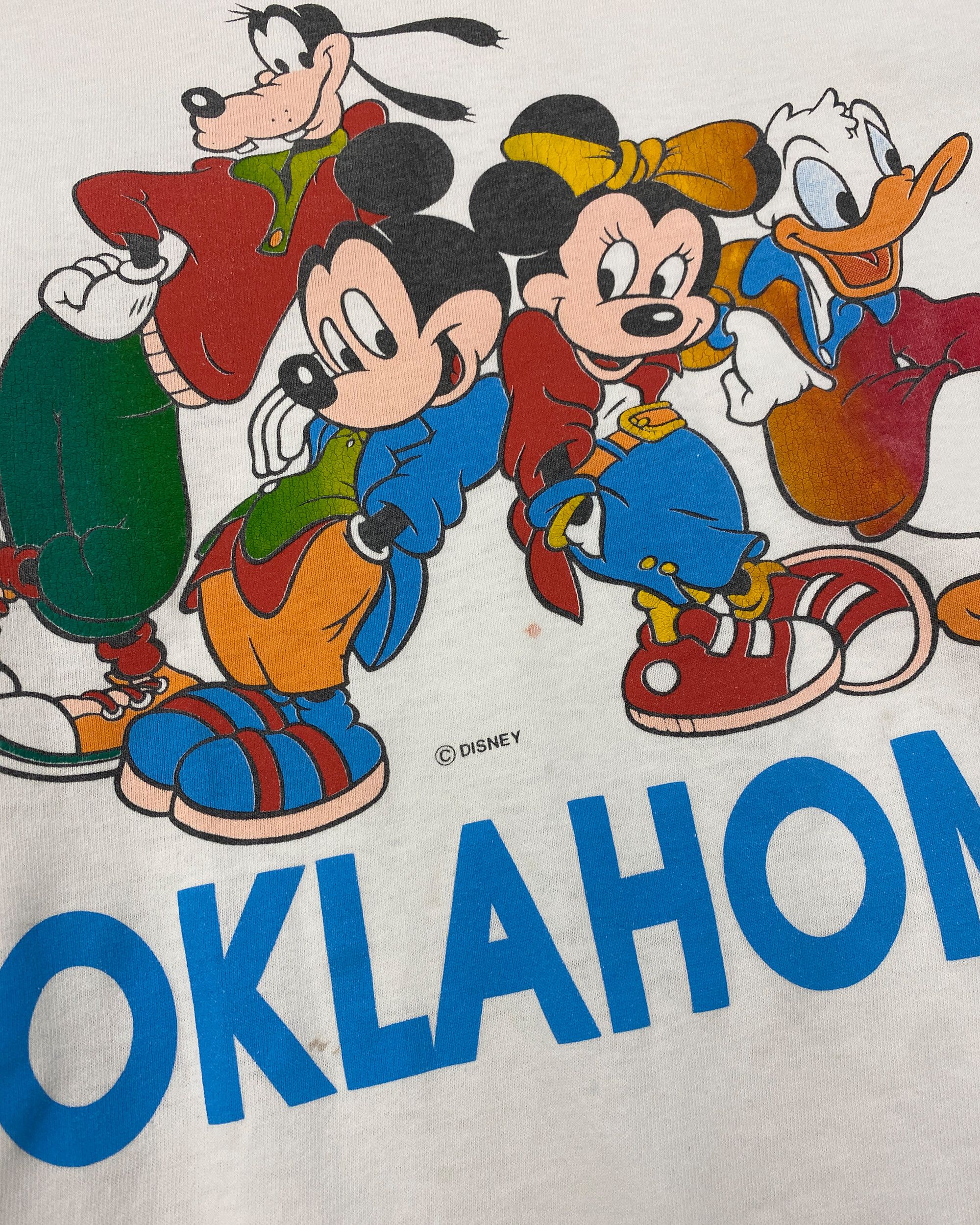 Disney × Vintage 2000s Oklahoma Disney Logo T-Shirt Size M / US 6-8 / IT 42-44 - 3 Thumbnail