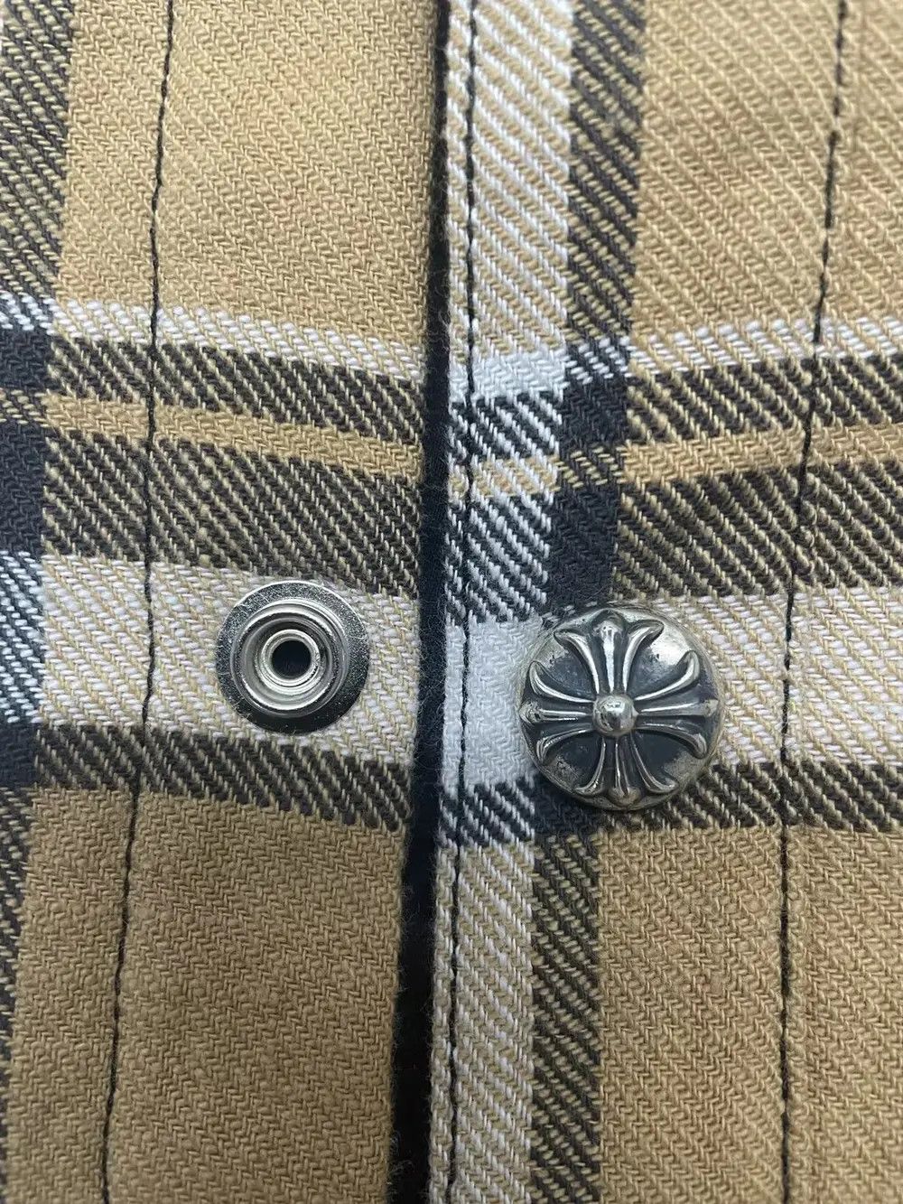 Chrome Hearts Chrome Hearts Workn Padded Flannel Shirt Jacket Size US L / EU 52-54 / 3 - 6 Thumbnail