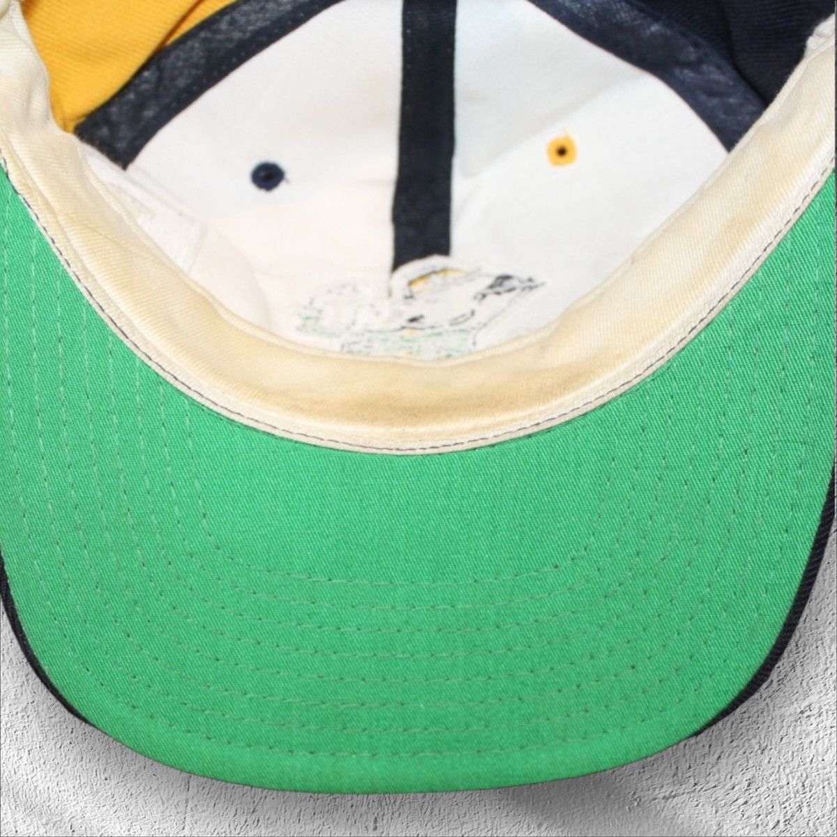 Vintage Vintage 90s Notre Dame Blockhead American Needle Snapback Size ONE SIZE - 6 Thumbnail