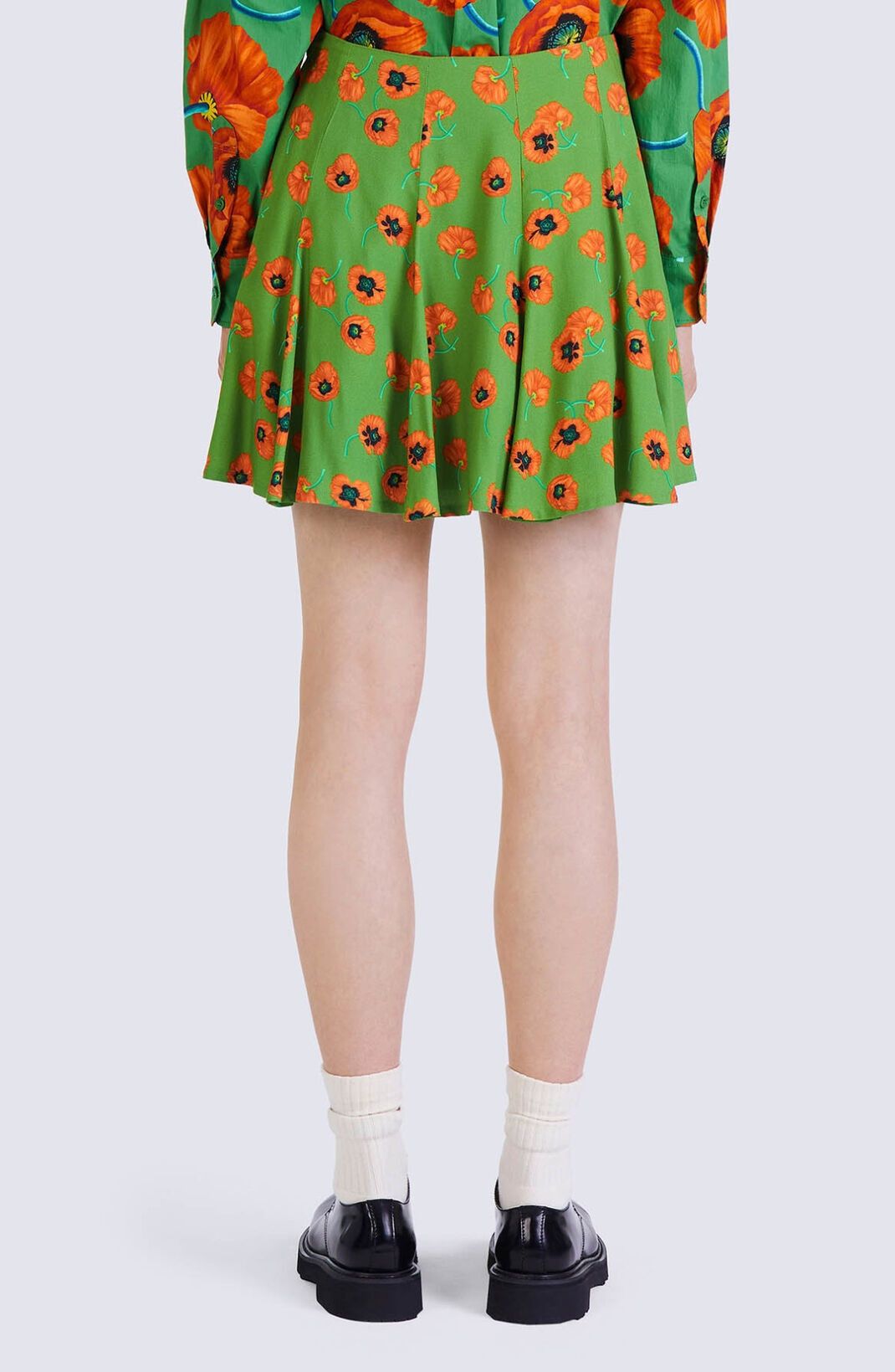 Kenzo o1y1025 Mini Skirt in Multicolor Size 30" / US 8 / IT 44 - 6 Thumbnail