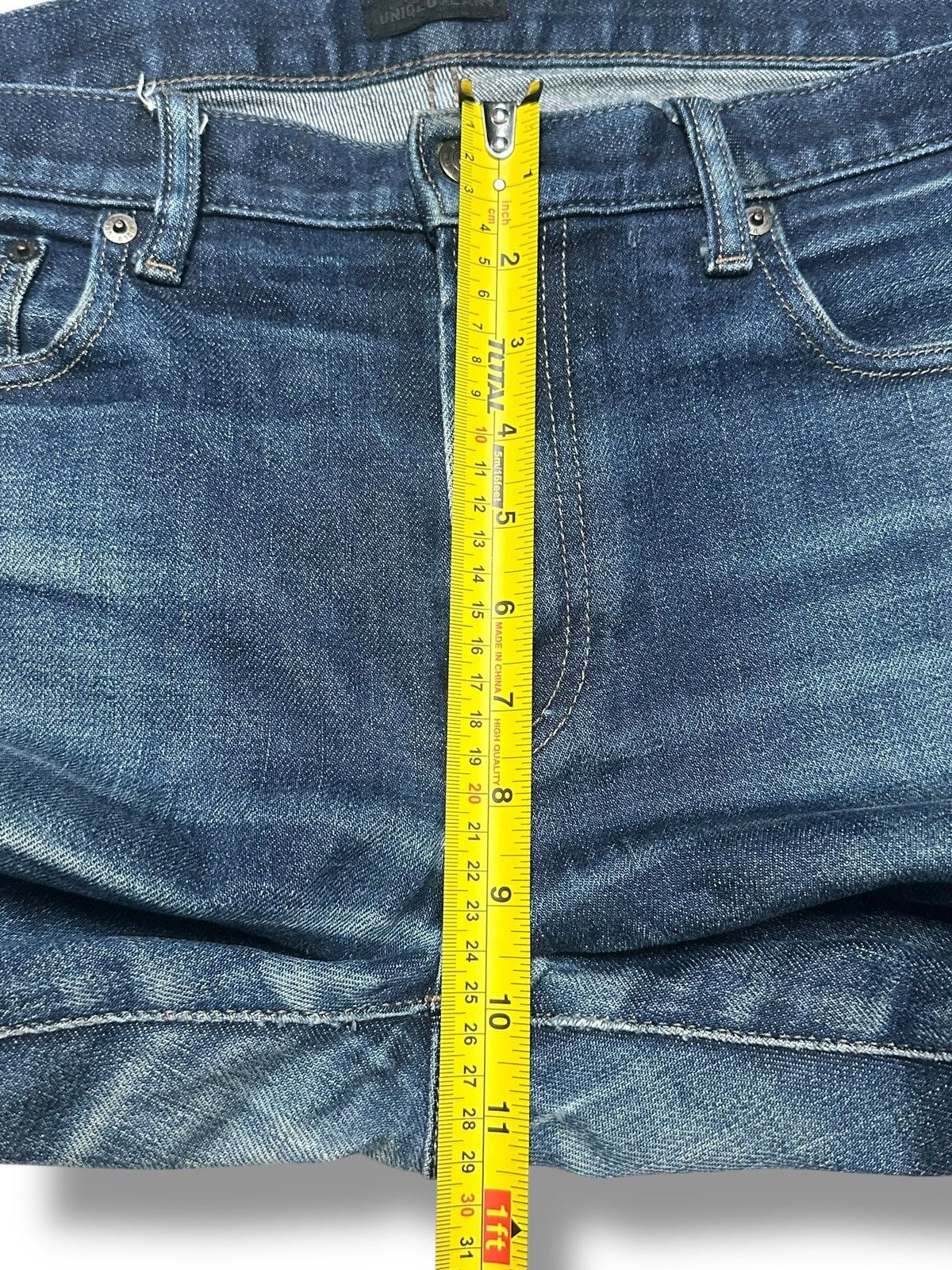 Uniqlo UNIQLO Selvedge Denim Kaihara Jeans SlimFit Style Faded Wash Size US 35 - 21 Thumbnail