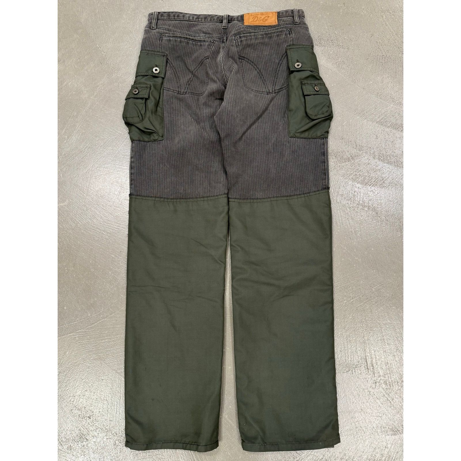 Dolce & Gabbana A/W2004 Dolce & Gabbana double layer hybrid cargo pants Size US 33 - 5 Thumbnail
