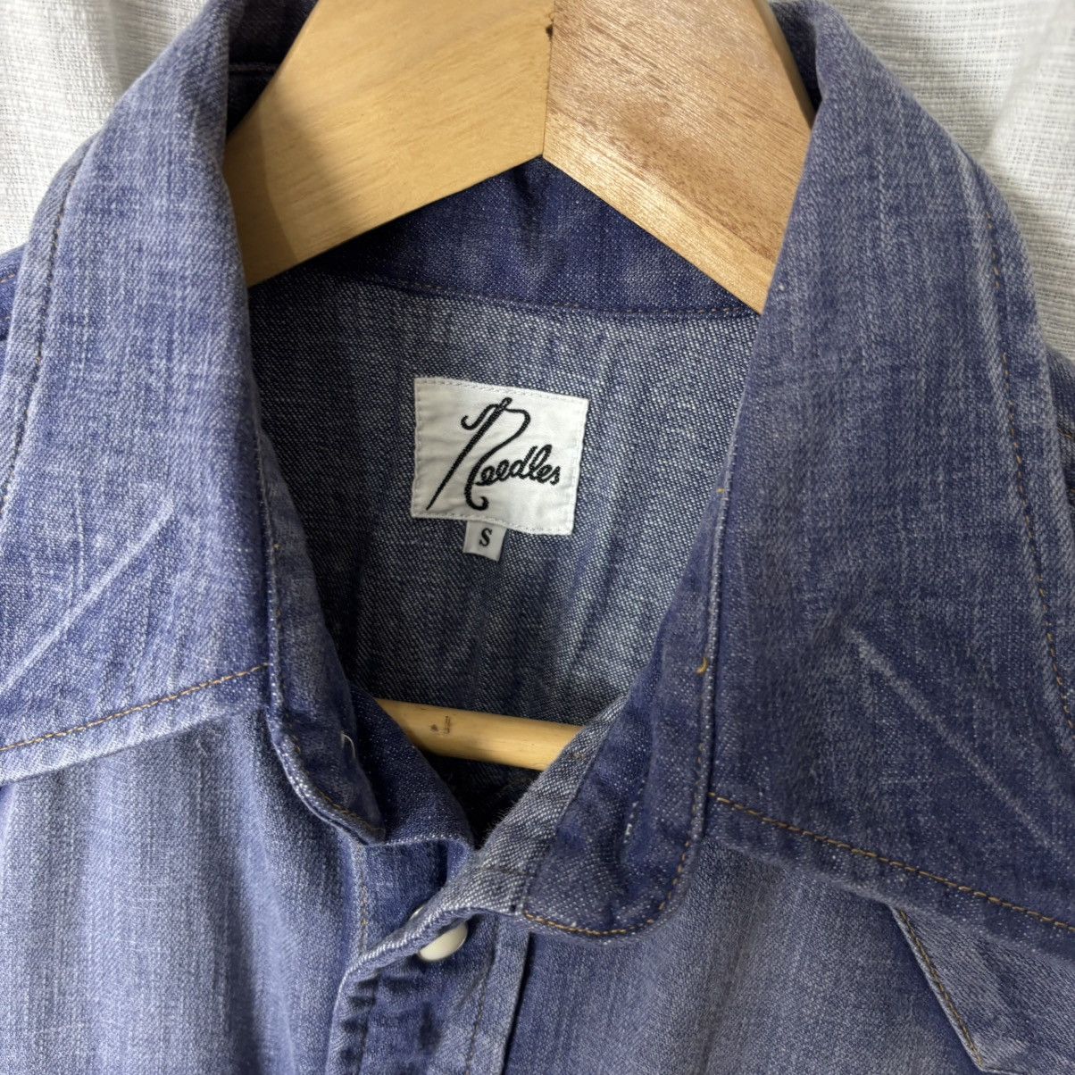 Needles Needles denim western shirt Size US S / EU 44-46 / 1 - 4 Thumbnail