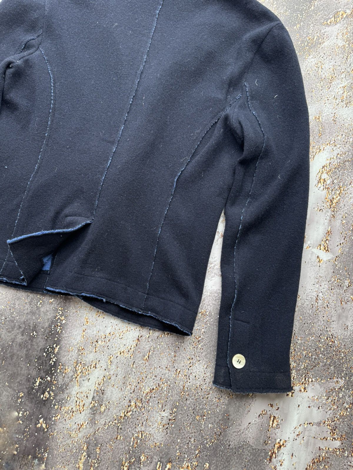 Vintage × Warehouse Warehouse Project Vintage Amazing Wool Blazer Size 40S - 9 Thumbnail
