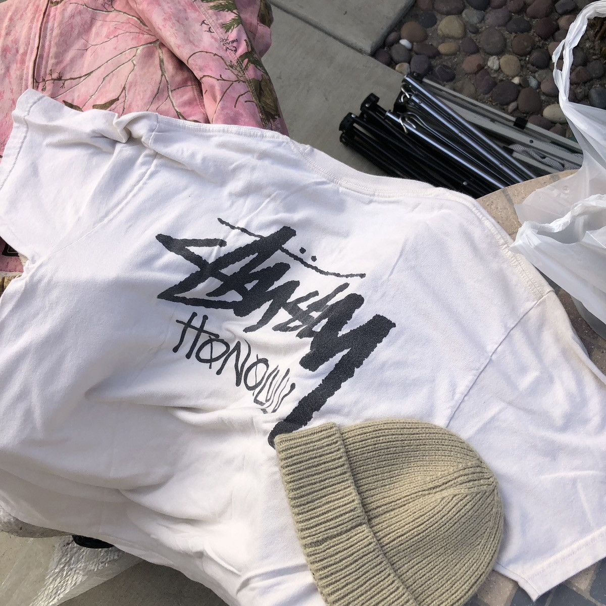 Stussy × Vintage Vintage RARE Stussy Honolulu Chapter Store