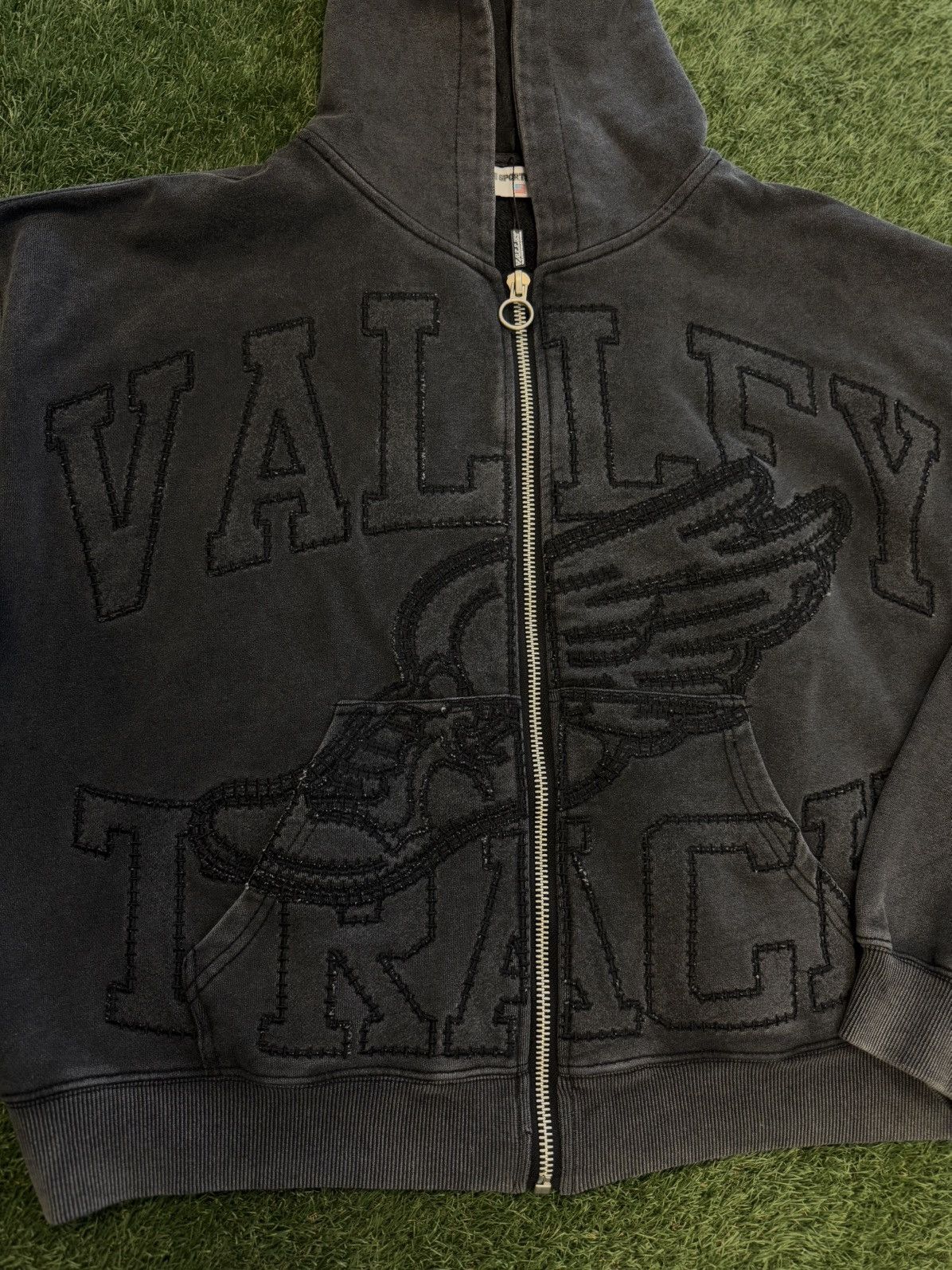 Vale Vale Zip Up Hoodie Black Size XL Brand New Size US XL / EU 56 / 4 - 4 Thumbnail