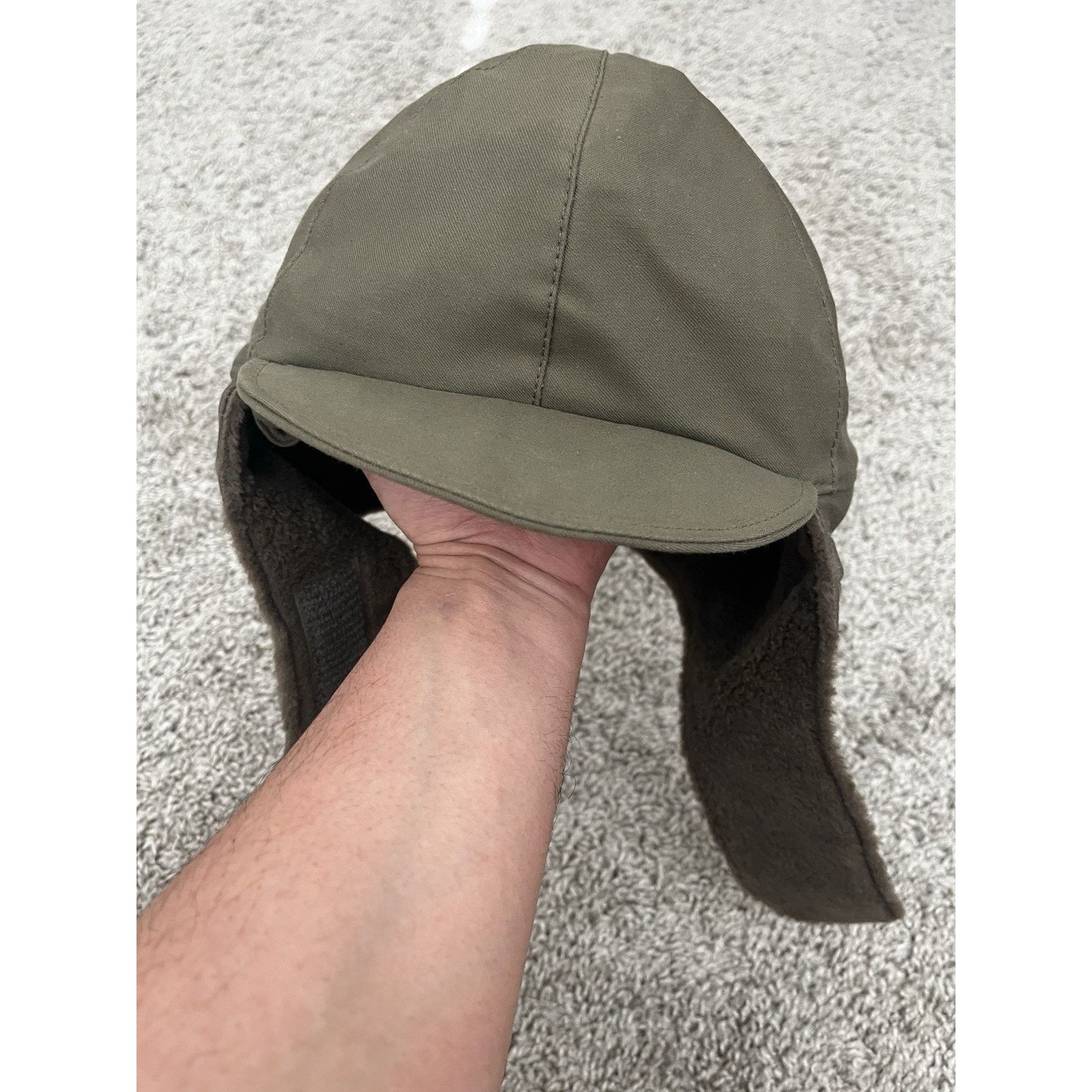 Other Vintage German Army Bundeswehr Winter Hat Size 60 Military L Size ONE SIZE - 1 Thumbnail