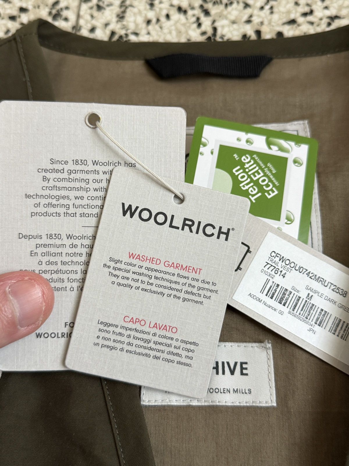 Woolrich Woolen Mills Vest Woolrich new Size US M / EU 48-50 / 2 - 4 Thumbnail