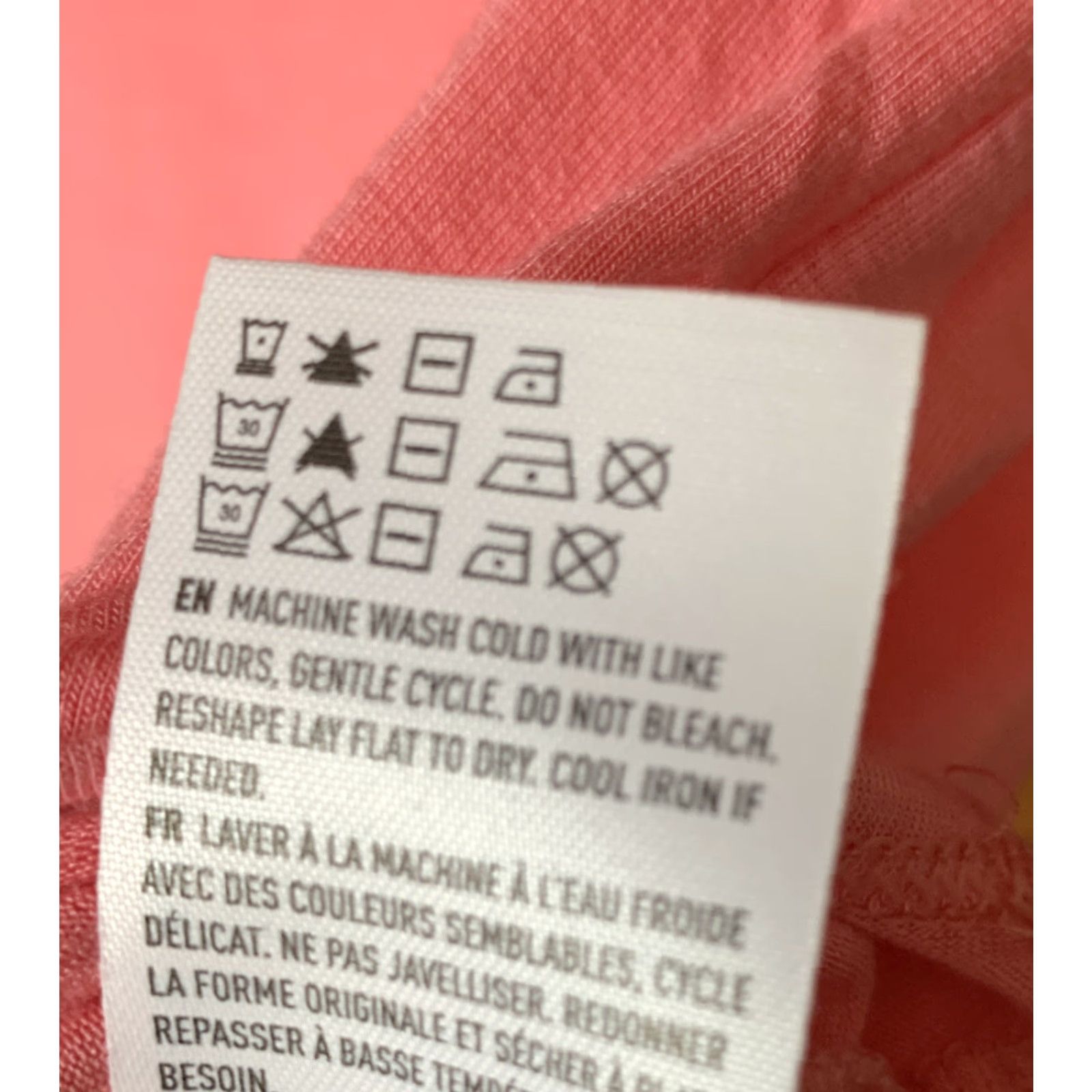 American Eagle Outfitters American Eagle Outfitters T-Shirt Woman's Medium Pink Short Sleeve V-Neck B175 Size M / US 6-8 / IT 42-44 - 5 Thumbnail