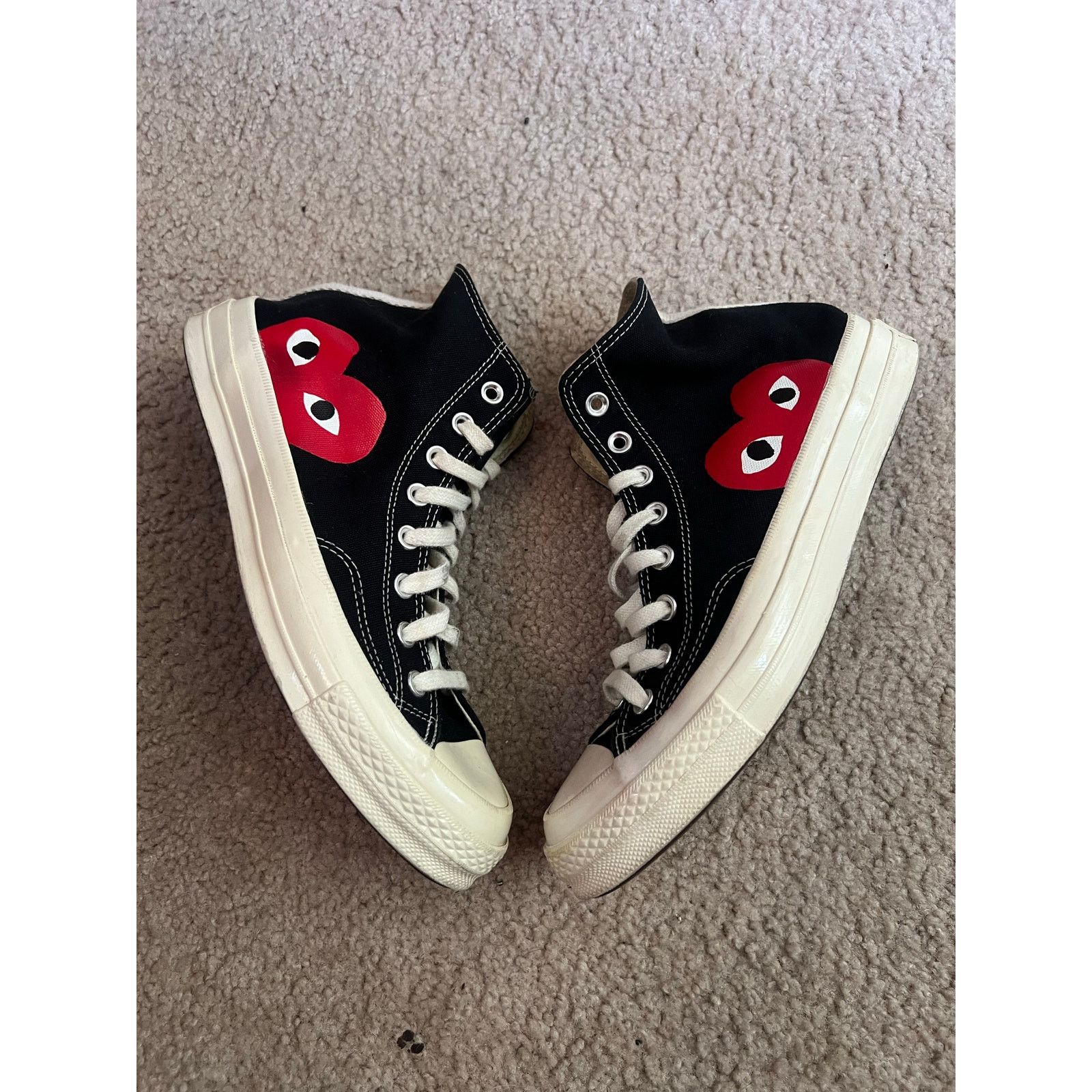 Comme des Garcons Comme Des Garçon Converse Black High Size 8 Size US 8 / EU 41 - 1 Thumbnail