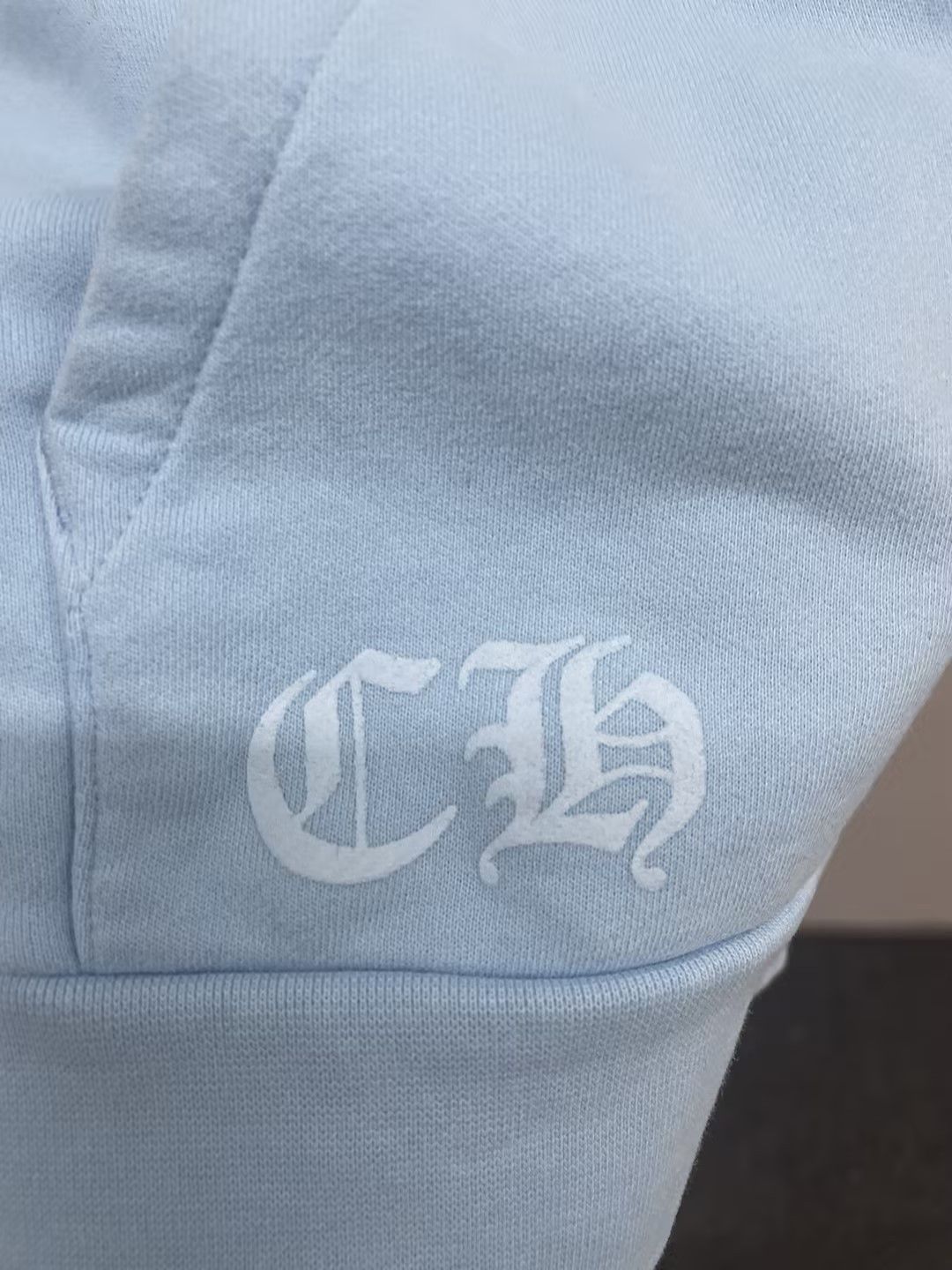 Chrome Hearts Chrome Hearts Art Basel Dagger Babyblue Pullover Hoodie Size US XL / EU 56 / 4 - 4 Thumbnail