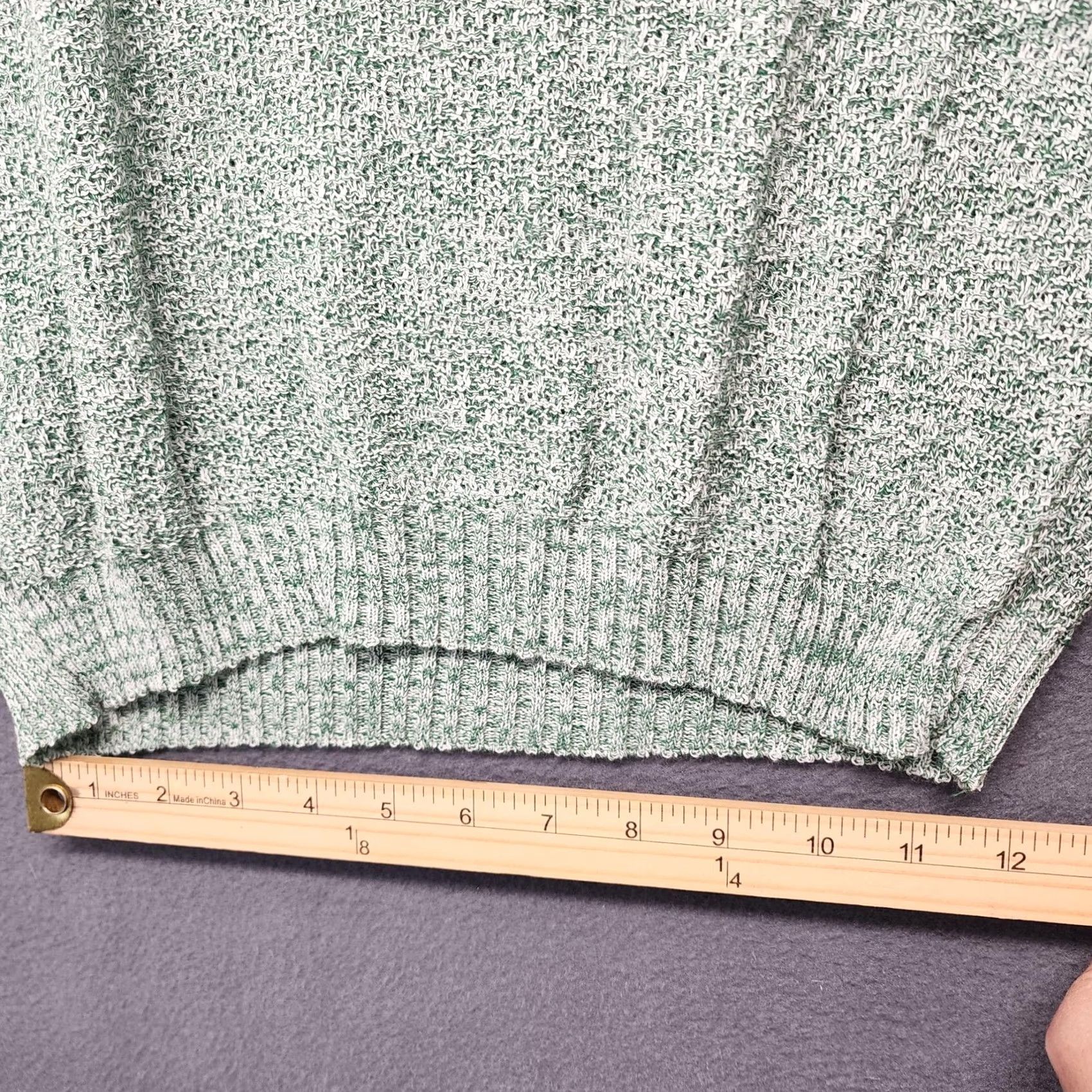 Vintage VINTAGE Burt Barry Casuals Sweater Womens XL Green Short Sleeve Knit Crewneck Size XL / US 12-14 / IT 48-50 - 6 Thumbnail