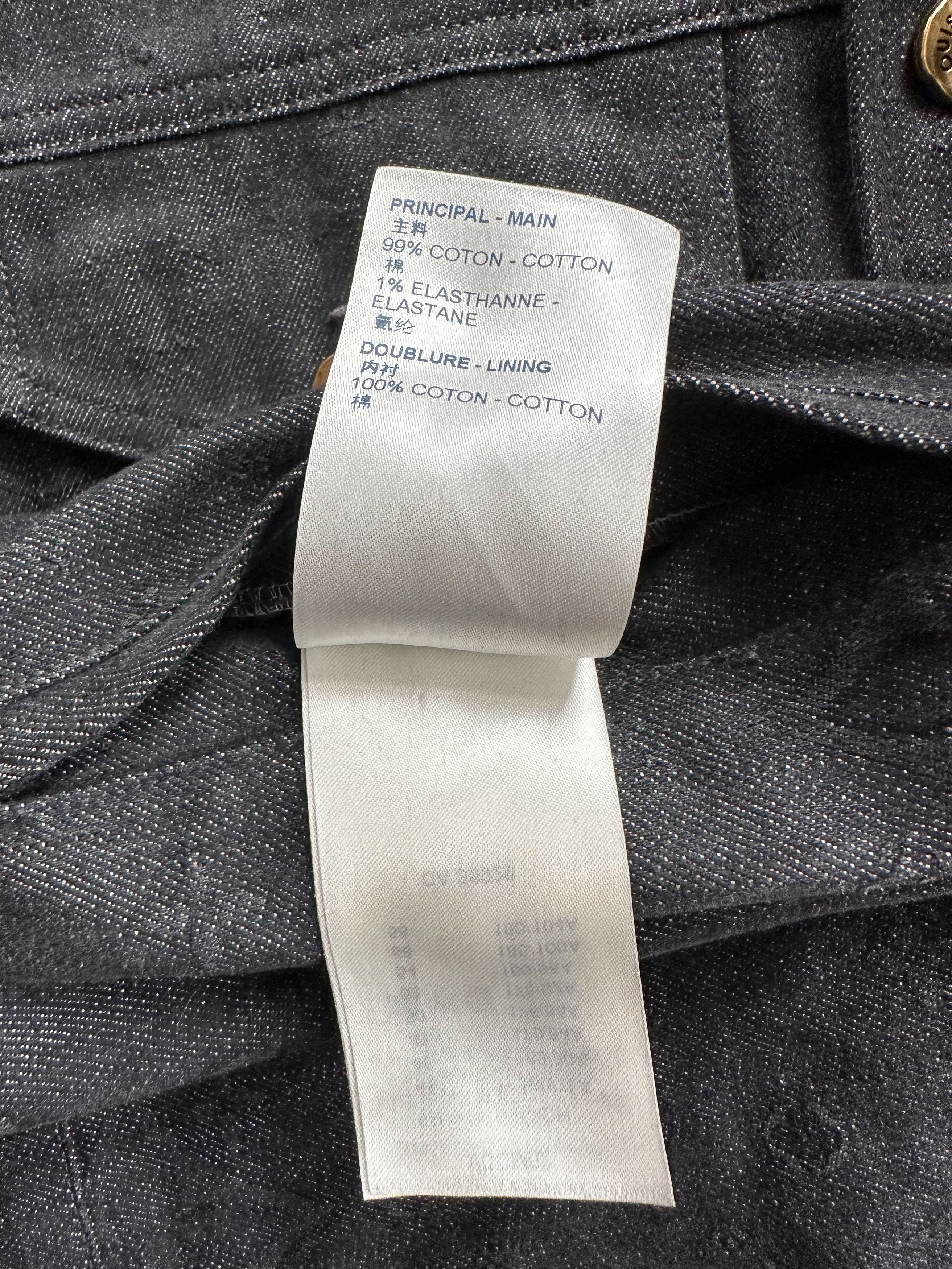 Louis Vuitton Louis Vuitton Black DNA Monogram Denim Jacket Size US L / EU 52-54 / 3 - 6 Thumbnail
