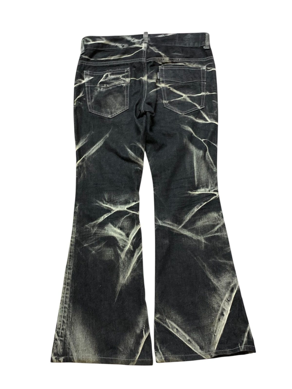 Tornado Mart Flare Tornado Mart Black Washed Apocalypse Share Spirit Lgb Size US 34 / EU 50 - 2 Thumbnail