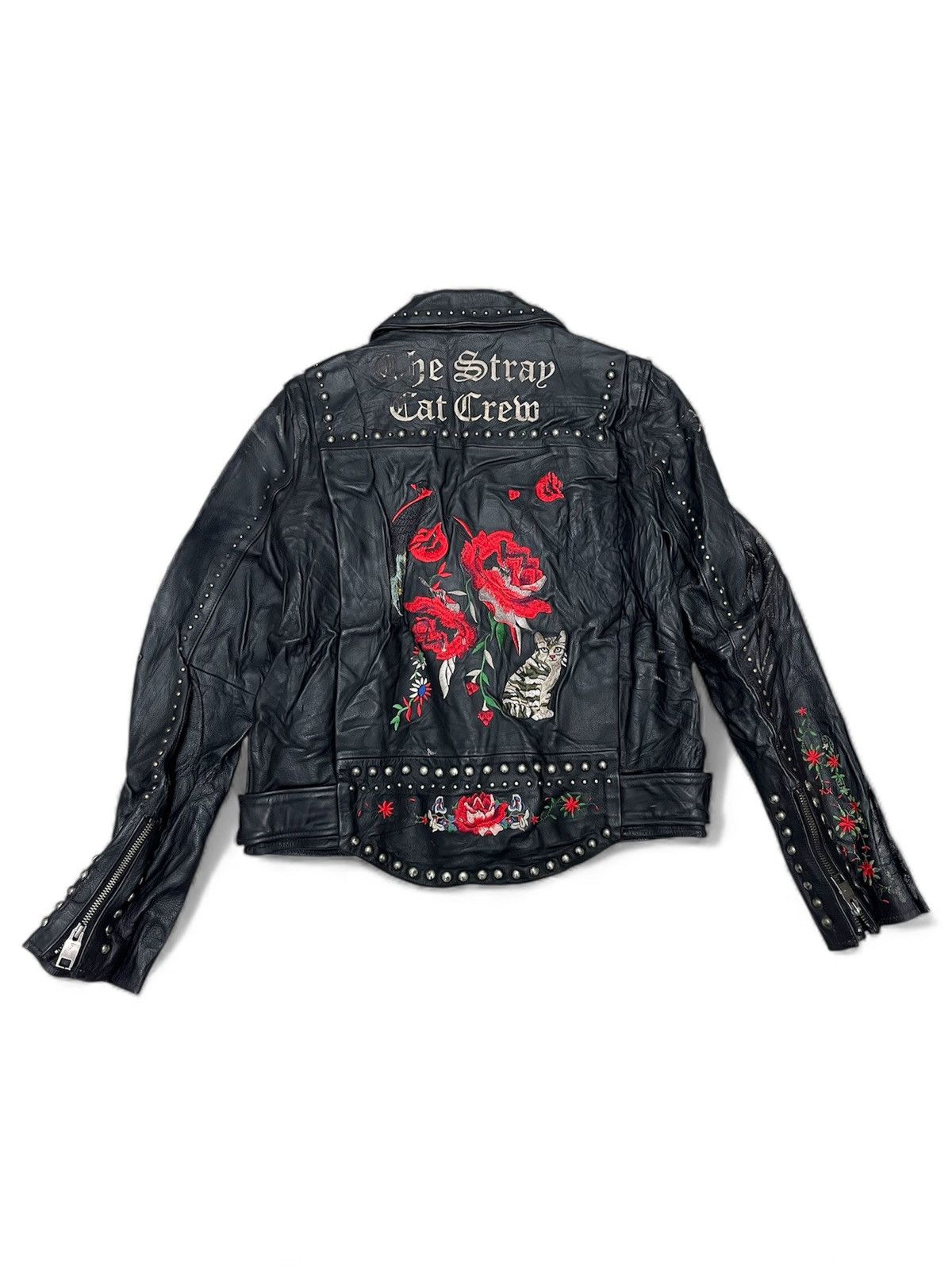 Vintage Moussy leather biker jacket by the Tokyo-based Size US S / EU 44-46 / 1 - 2 Thumbnail