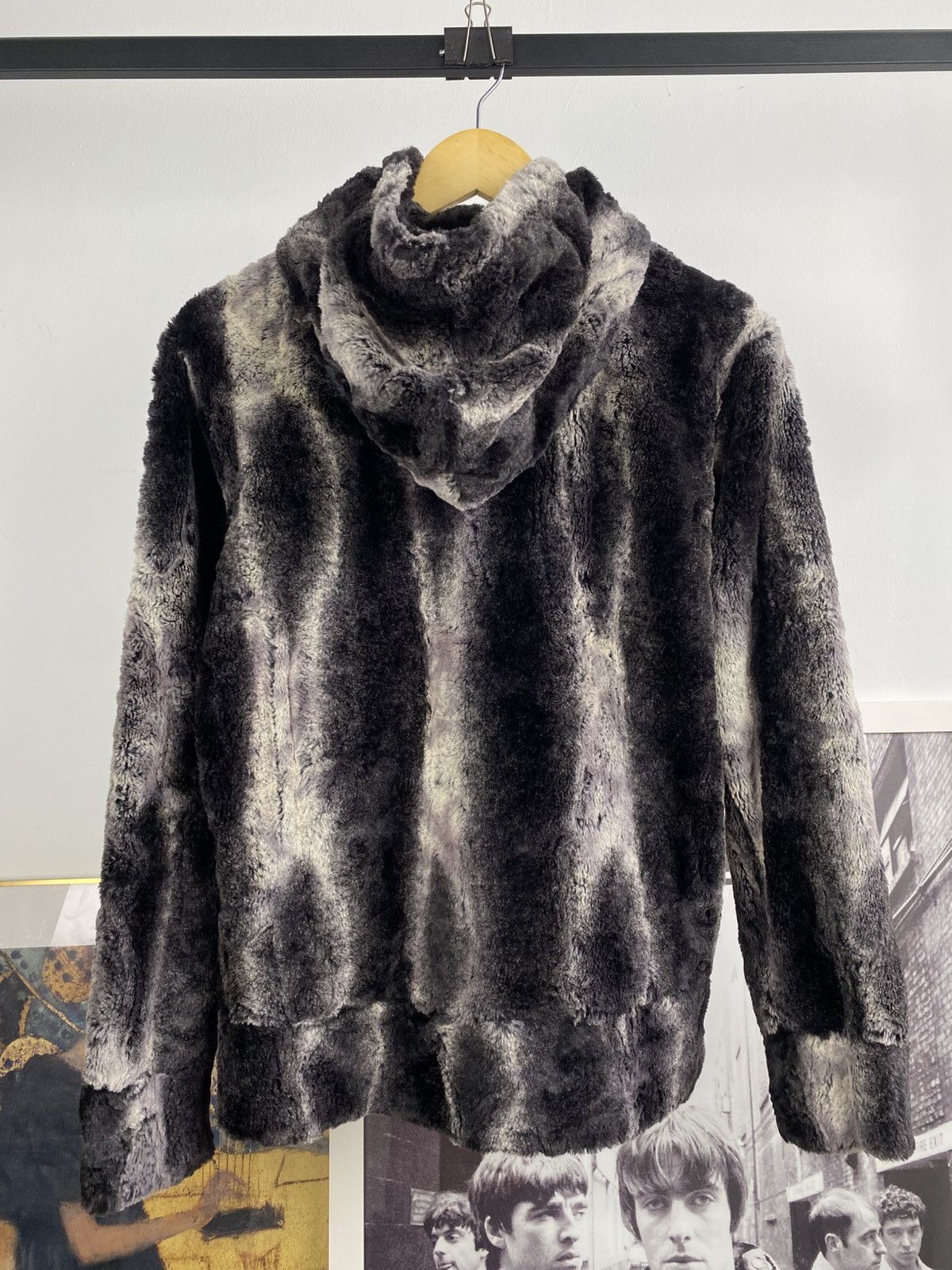 Tornado Mart 2000’s Tornado Mart Faux Fur Asymmetrical Zipper Hoodie Size US L / EU 52-54 / 3 - 5 Thumbnail