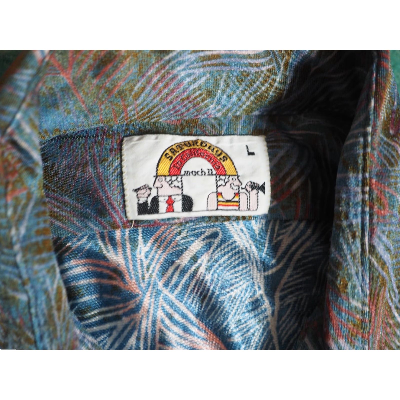 Saturdays NYC VTG Saturdays Shirt M 60s 70s California Floral Fever Poly Hippy Disco Shirt M Size US M / EU 48-50 / 2 - 3 Thumbnail