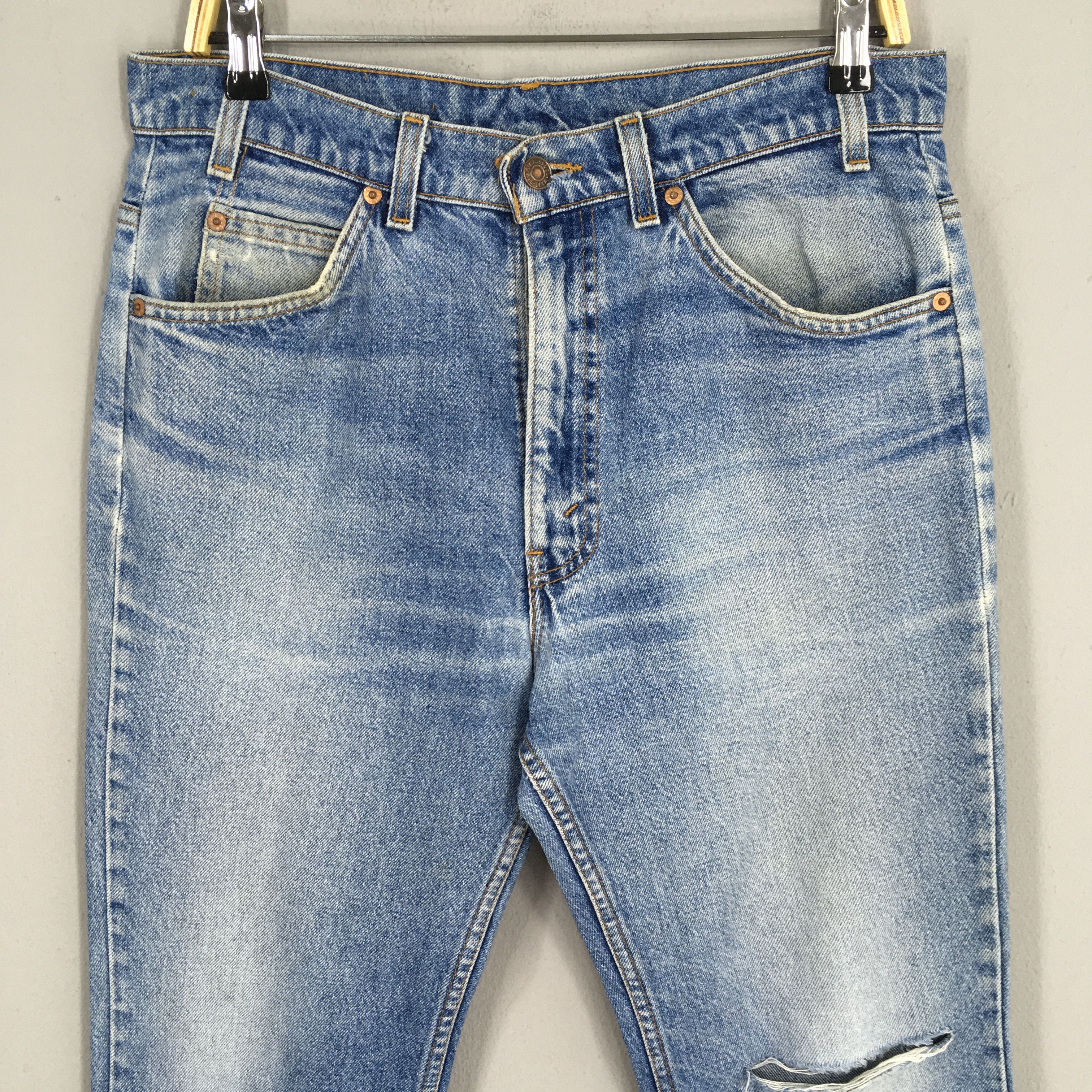 Levi's Size 31x28.5 Vintage Levis 517 Flare Bootcut Jeans S2061 Size 31" - 2 Thumbnail