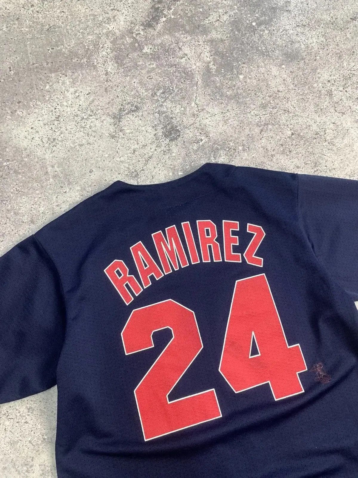 Vintage Vintage Majestik Boston Red Sox Ramirez 24 Red Jersey Tee Size US M / EU 48-50 / 2 - 4 Thumbnail