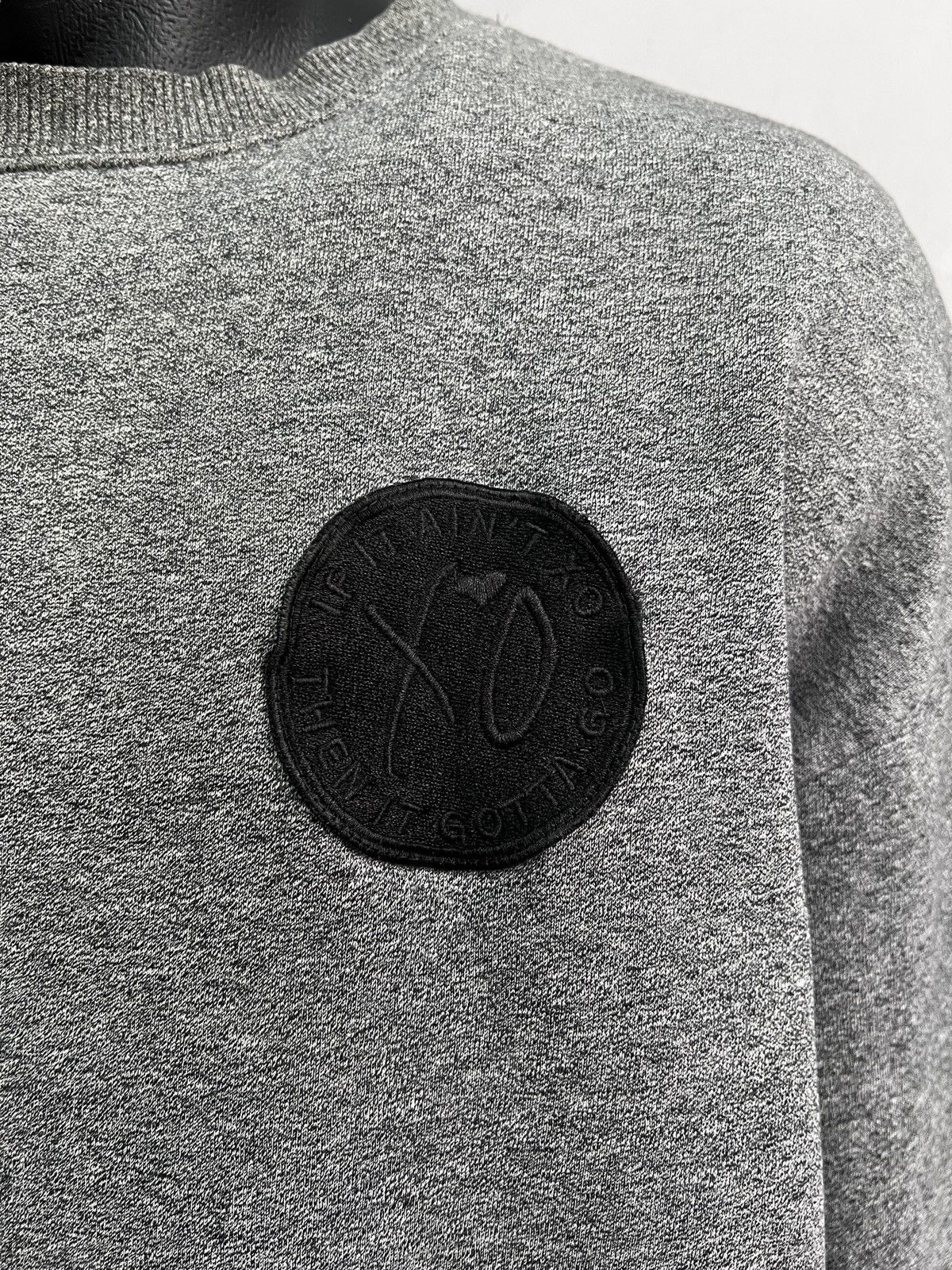 H&M H&M x X.O. The weeknd Y2K Sweatshirt Gray Streetwear Style Size US M / EU 48-50 / 2 - 5 Thumbnail