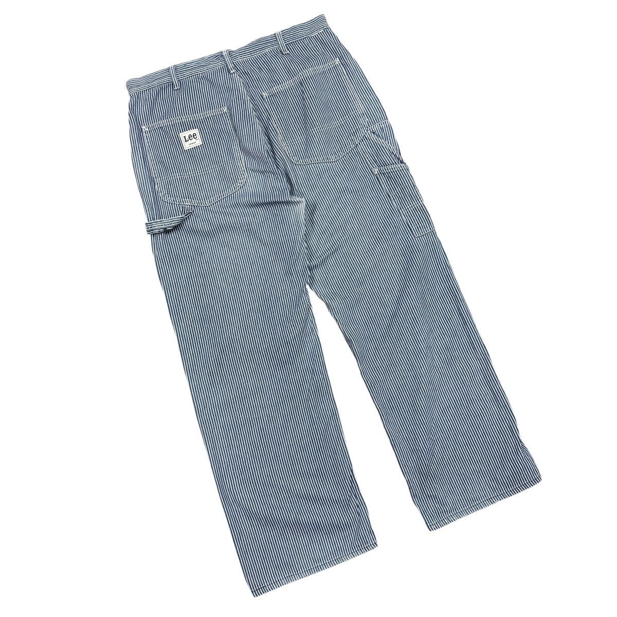 Lee Vtg🔥90’s Lee Hickory Men Workwear Carpenter Pants Size US 36 / EU 52 - 14 Thumbnail