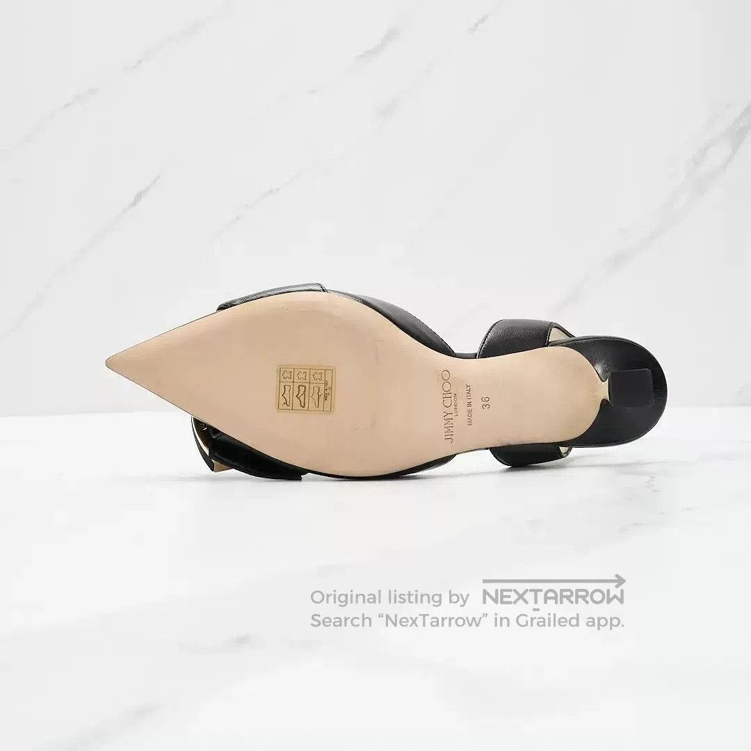 Jimmy Choo Jimmy Choo Moni 50 Pointed Toe Kitten Heel. Size US 6 / IT 36 - 6 Thumbnail