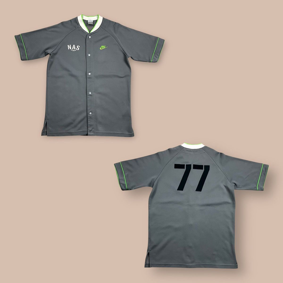 Nike Nike NAS Baseball Jersey Size US M / EU 48-50 / 2 - 1 Thumbnail