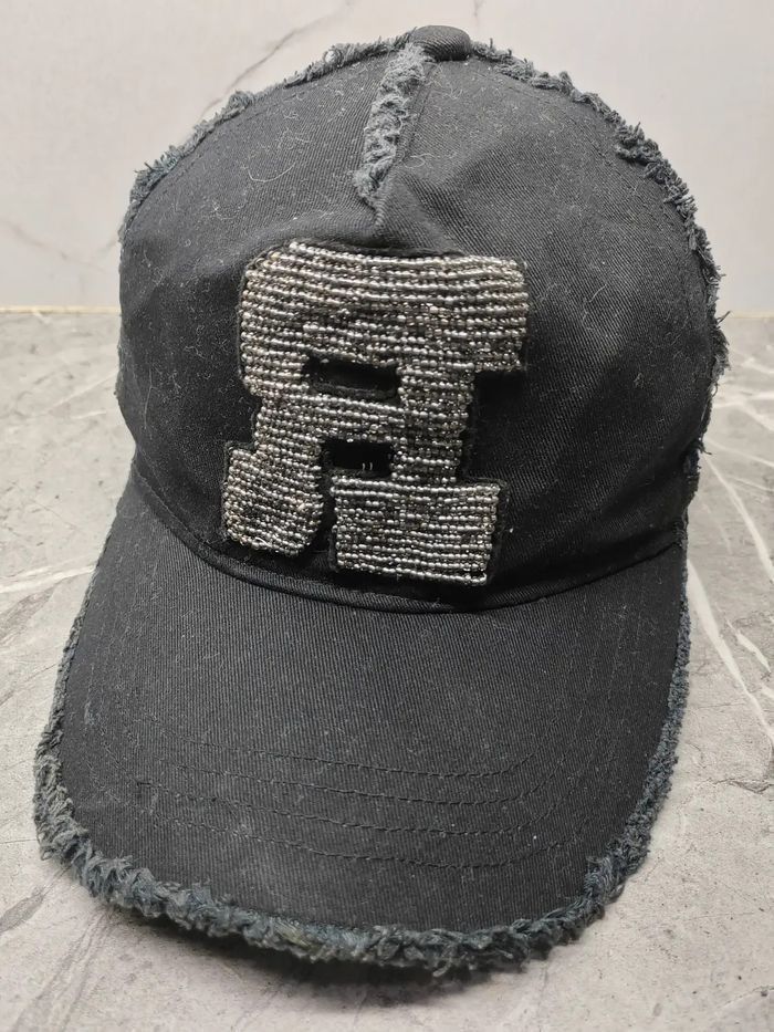 Vintage Vintage R Sensual FMH Distressed Style Trucker Cap Hat Size ONE SIZE - 1 Thumbnail