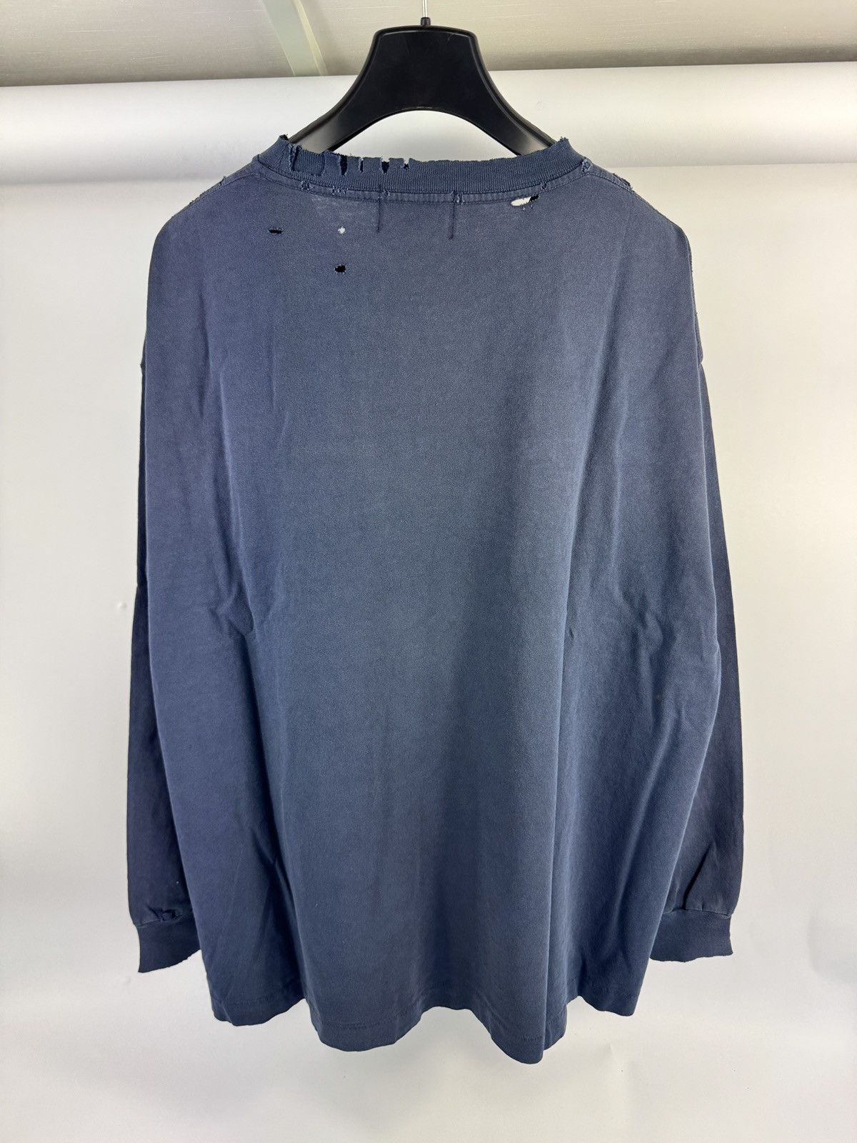 Enfants Riches Deprimes CLASSIC LOGO POCKET FADED DISTRESSED LONG SLEEVE T-SHIRT Size US XXL / EU 58 / 5 - 2 Thumbnail