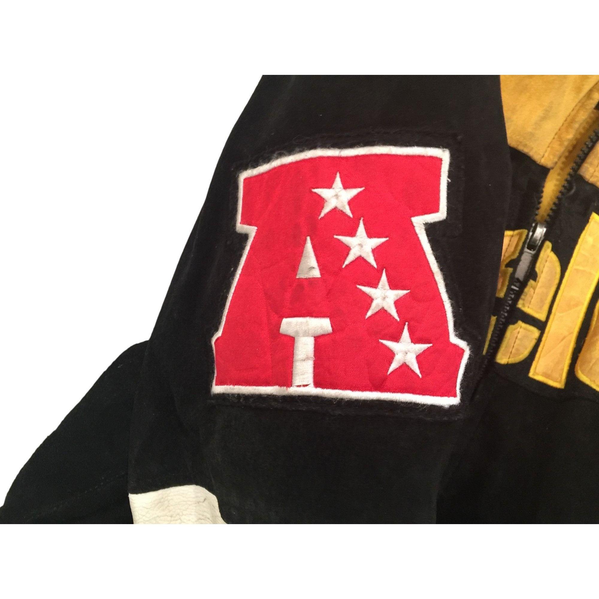 NFL NFL Pittsburgh Steelers Men's Size Medium Full Zip Up Jacket Size US M / EU 48-50 / 2 - 5 Thumbnail