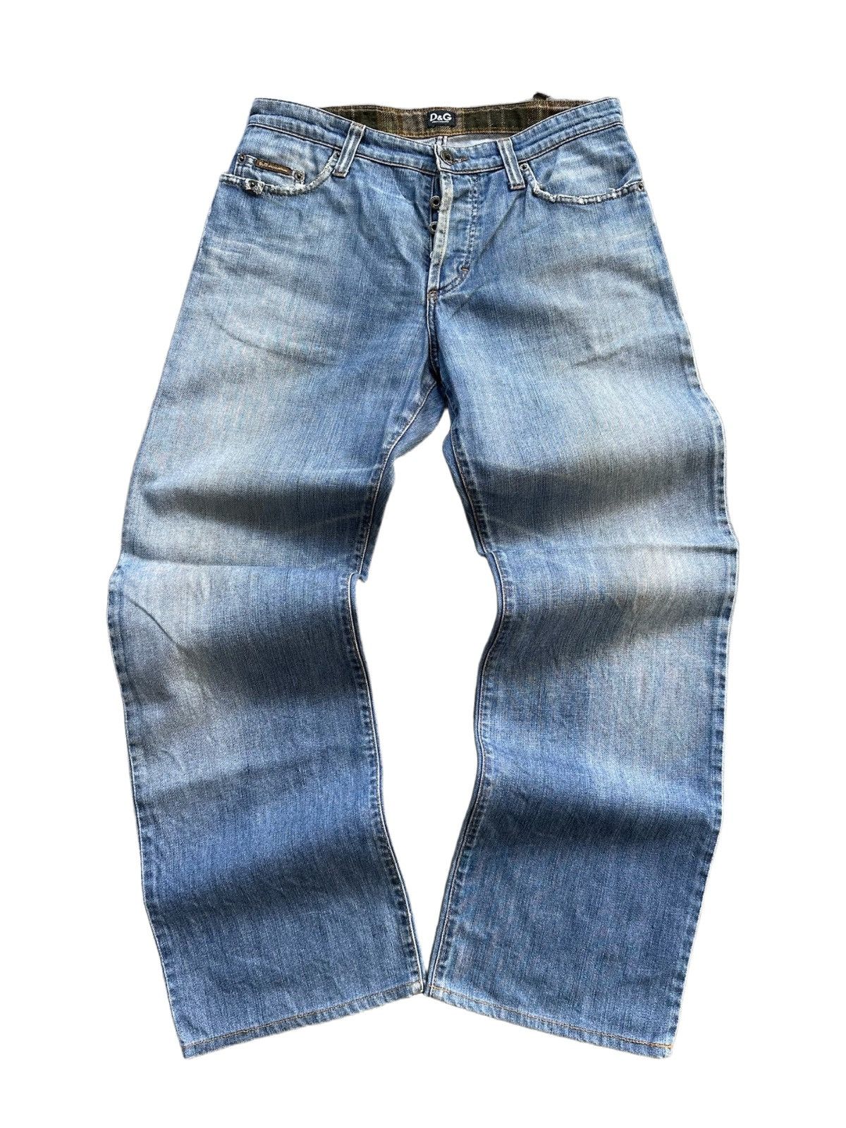Dolce & Gabbana Vintage Dolce & Gabbana Distressed Denim Jeans Size US 32 / EU 48 - 3 Thumbnail