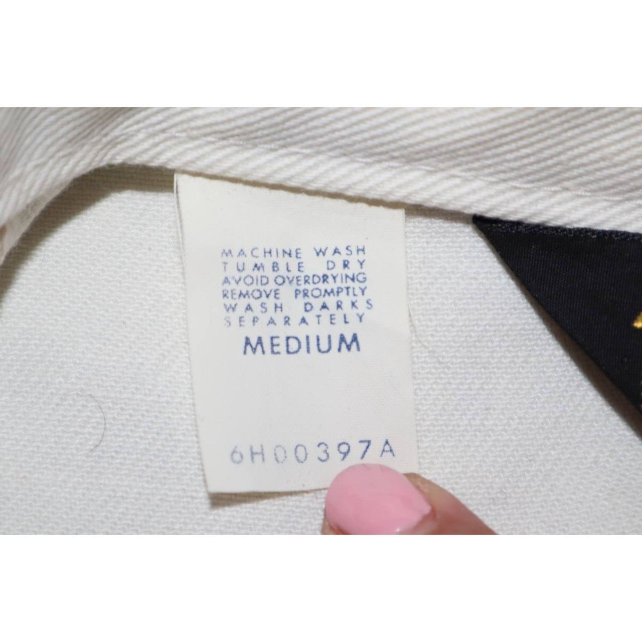 Wrangler Vintage Wrangler Brush Popper White Denim Jacket - Size M Size US M / EU 48-50 / 2 - 7 Thumbnail