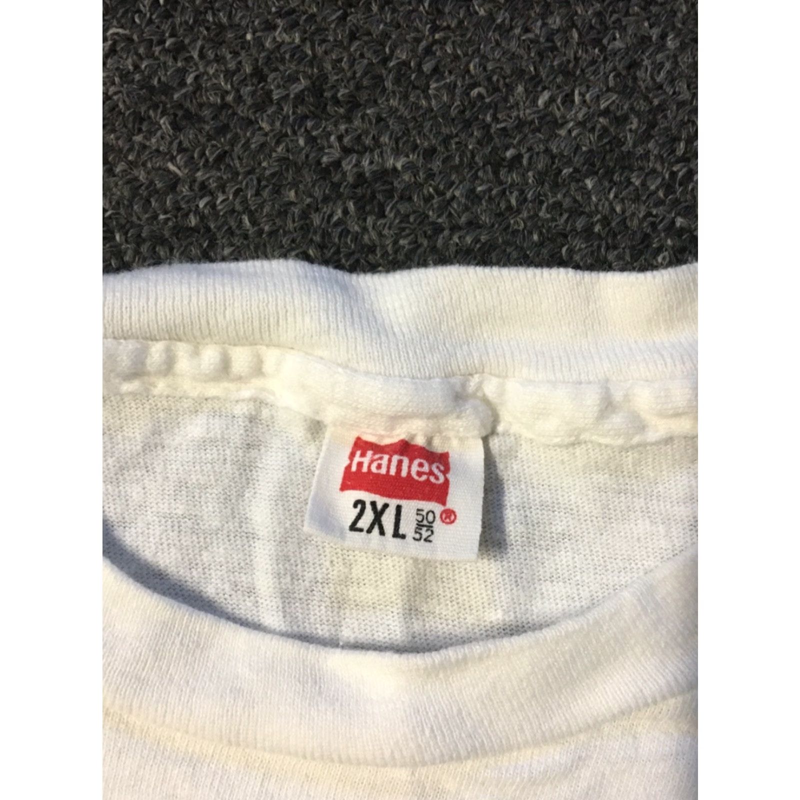 Hanes Vtg 70s Drink Milk Make A Cow Happy Shirt L USA Funny Animal Humor Promo Hanes Shirt Size US L / EU 52-54 / 3 - 7 Thumbnail