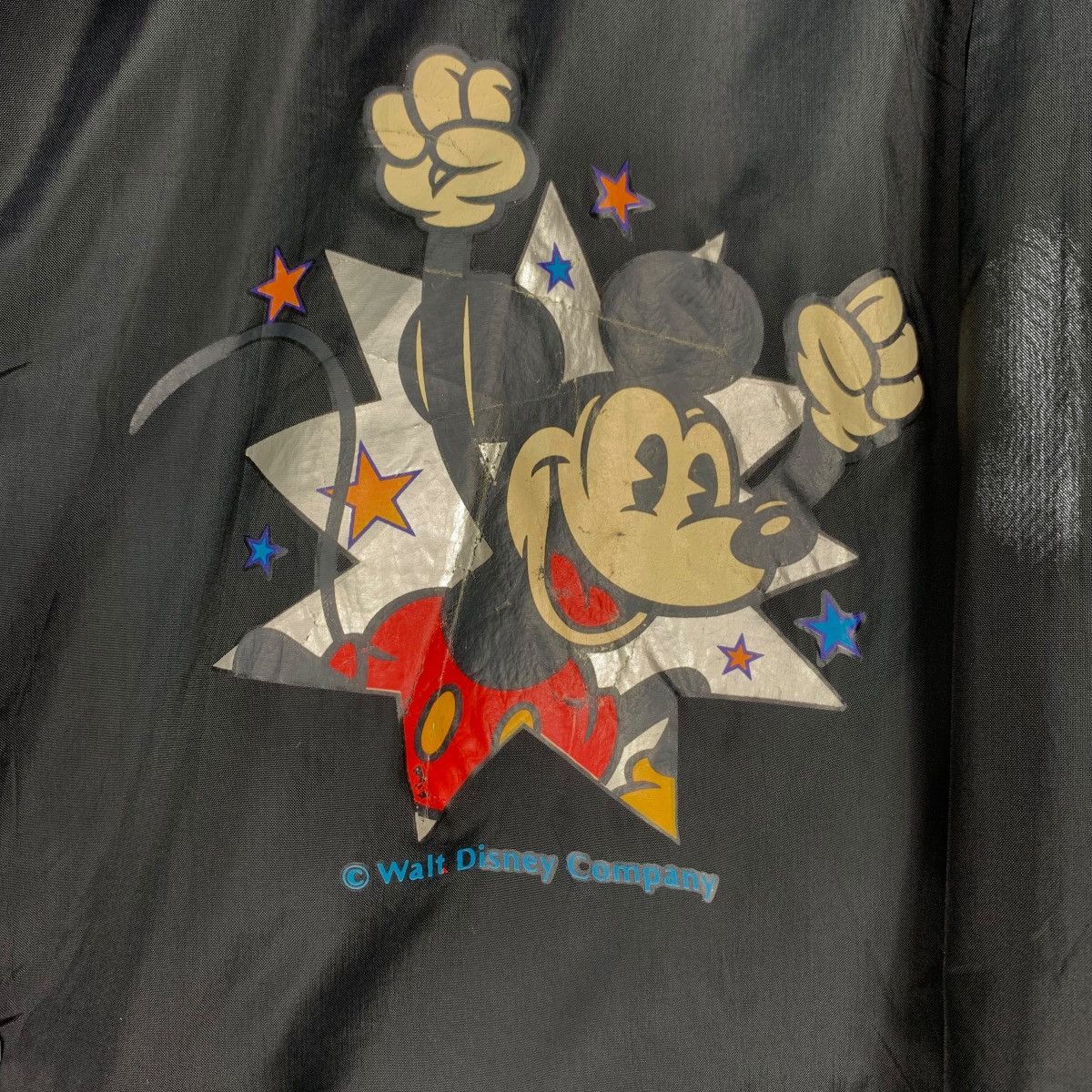 Disney MICKEY MOUSE Graphic Big Logo Coach Jacket #0200-C10 Size US M / EU 48-50 / 2 - 12 Thumbnail