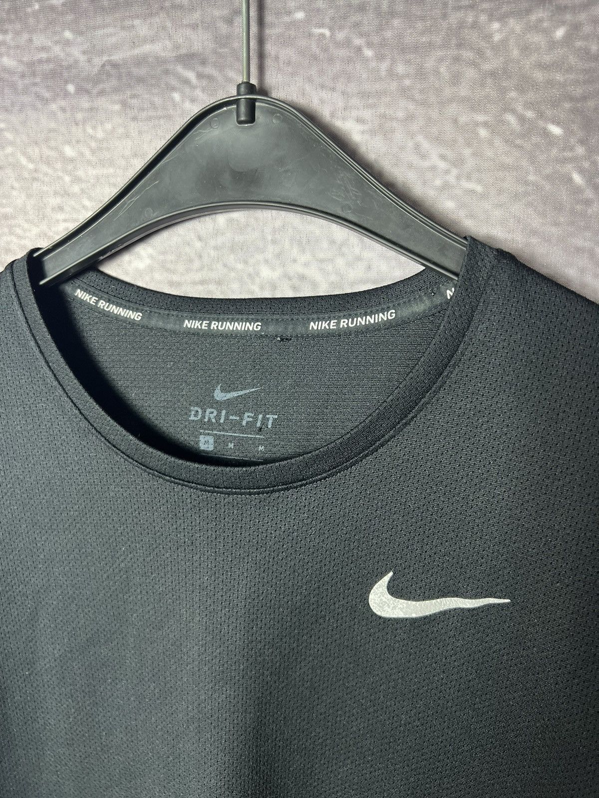 Vintage 🔥1+1=3🔥 Nike Running Mesh T-shirt Size US M / EU 48-50 / 2 - 3 Thumbnail
